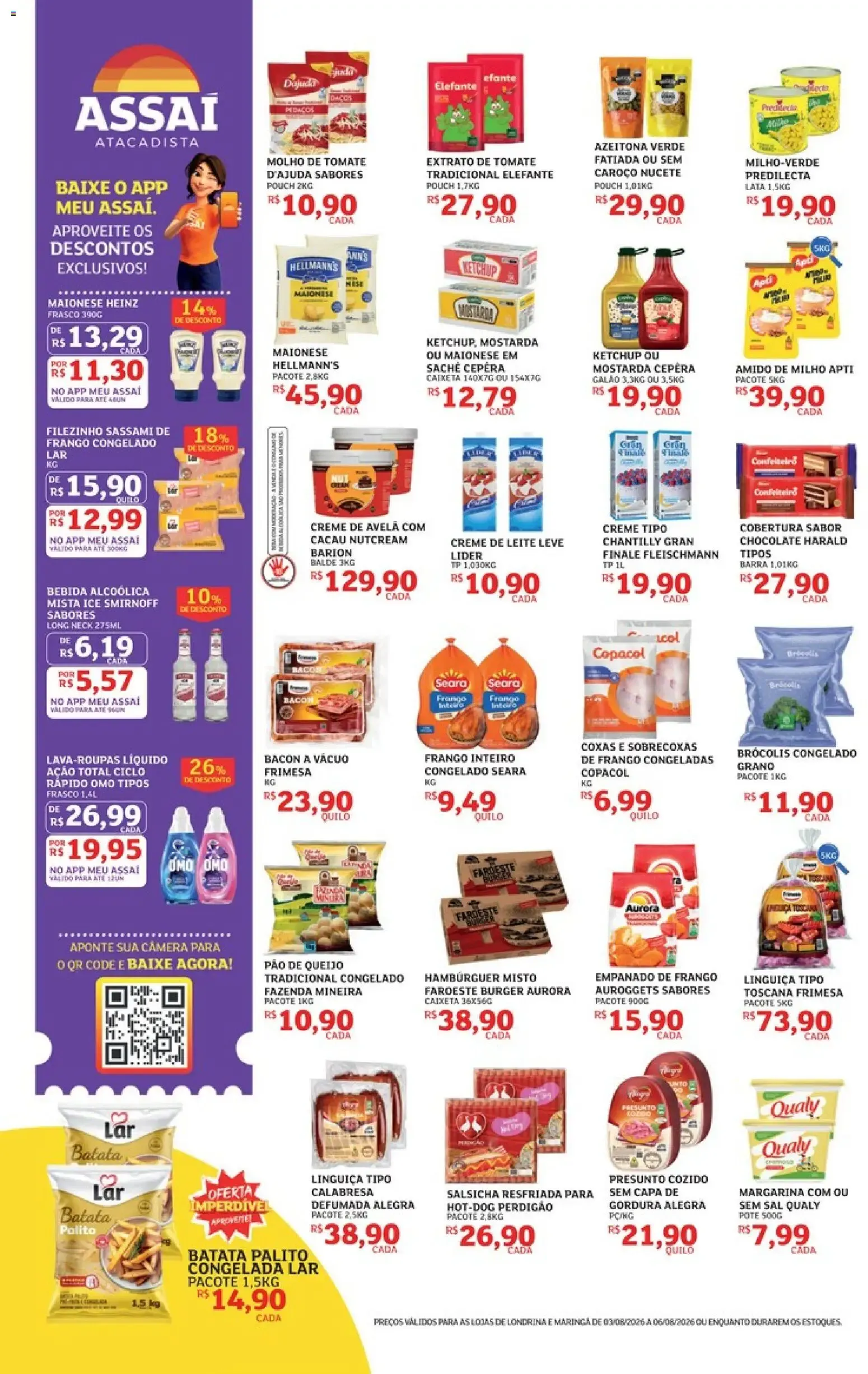 Encarte de Assaí Atacadista - Economizasso de Ofertas 3 de agosto até 6 de agosto 2026 - Pagina 2