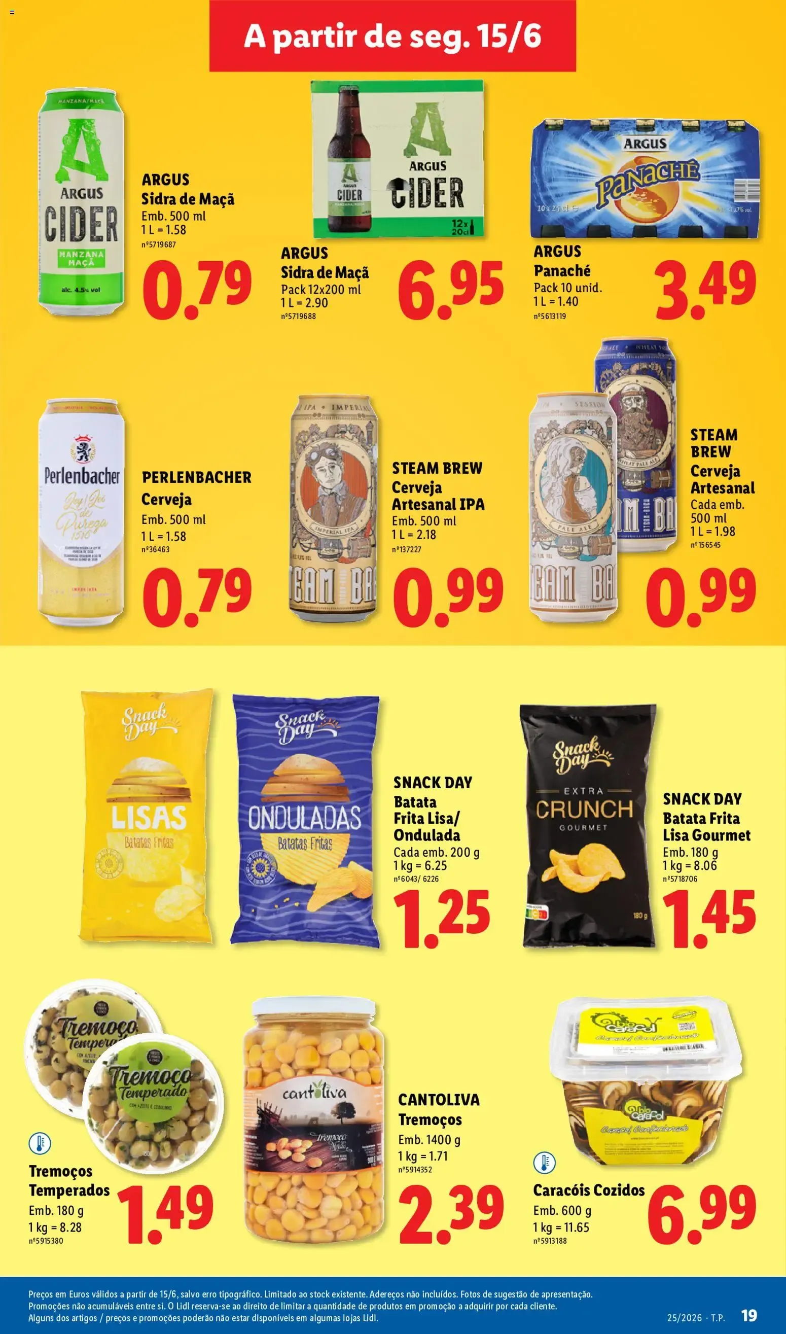 Folheto Olá verão! Descobre sabores e ideias, perfeitos para esta estação. de 15 de junho até 28 de setembro 2026 - Pagina 19