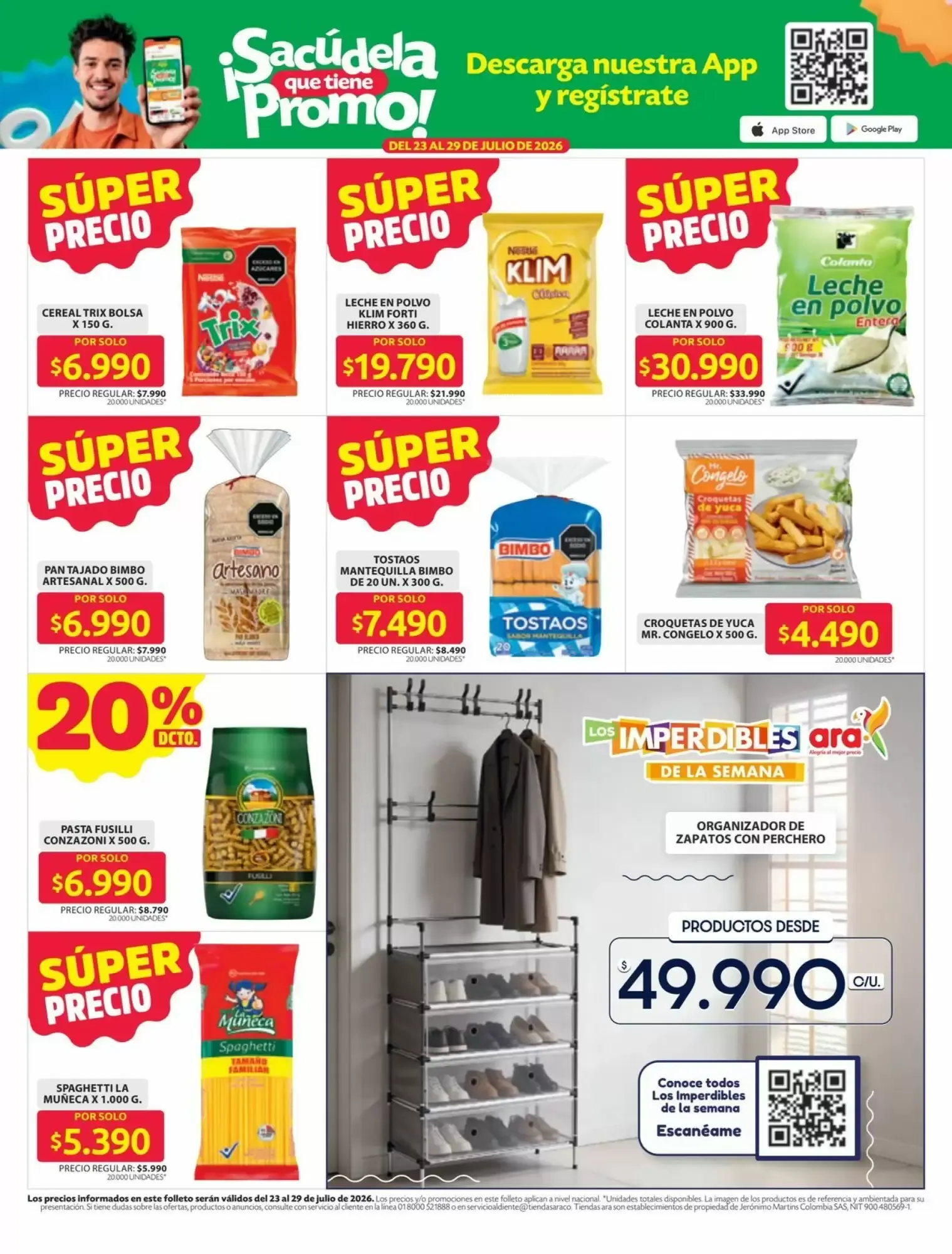 Catalogo de Los Precios Más Bajos - Tiendas Ara 23 de julio al 29 de julio 2026 - Pag 15