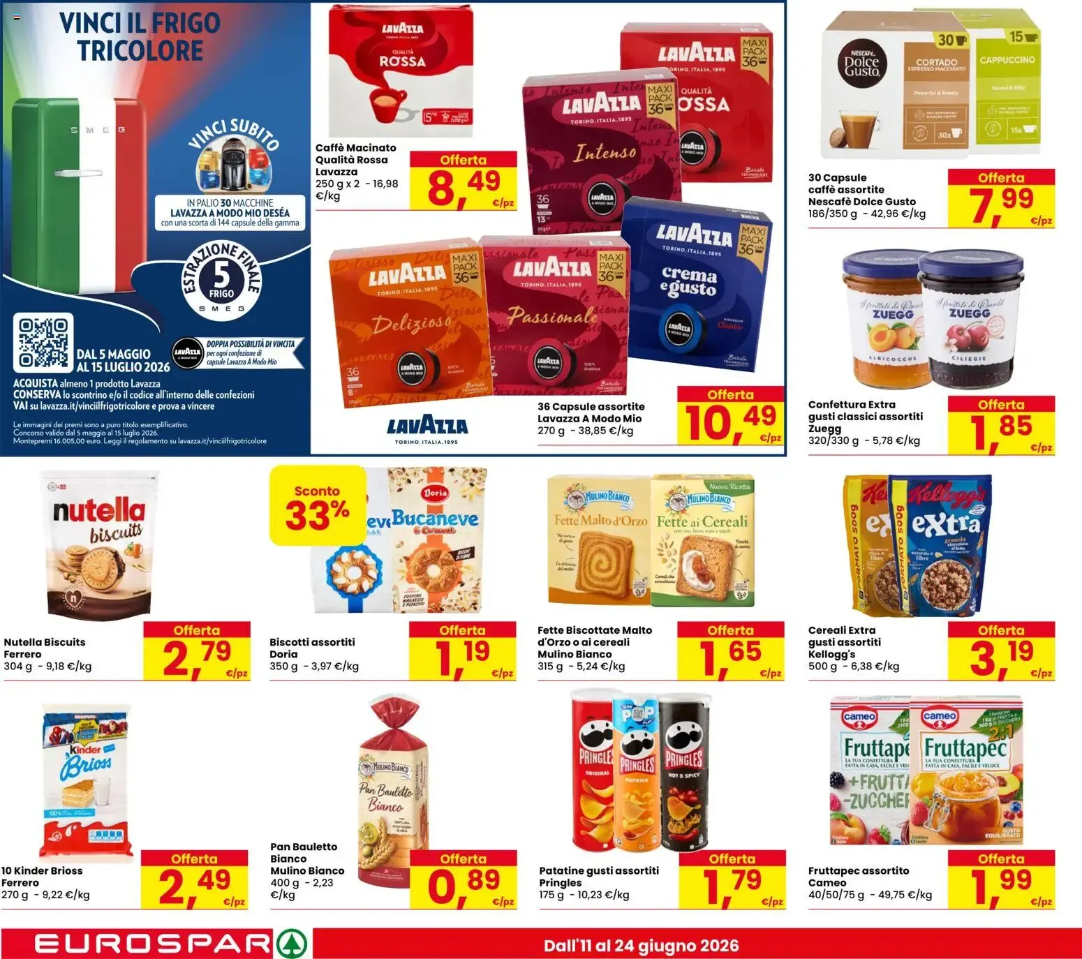 Eurospar Fresche Offerte da 11 giugno a 24 giugno di 2026 - Pagina del volantino 14
