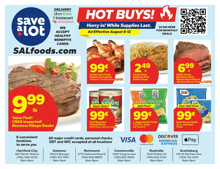 Save a Lot Hot Buys!