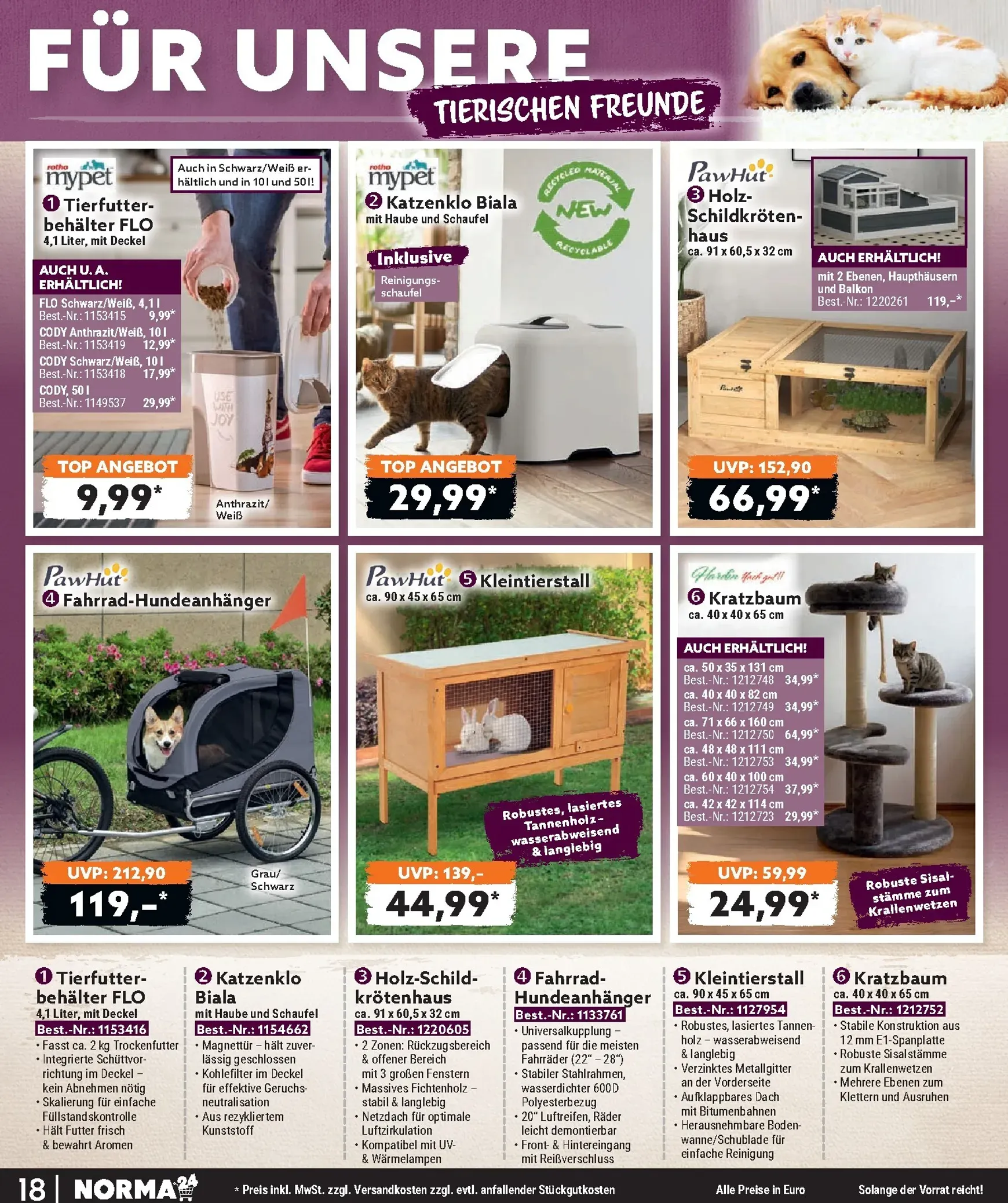 Norma - Bestellmagazin Prospekt – von Mittwoch 01.07.2026 bis Freitag 31.07.2026 von 1. Juli bis 31. Juli 2026 - Prospekt seite 18