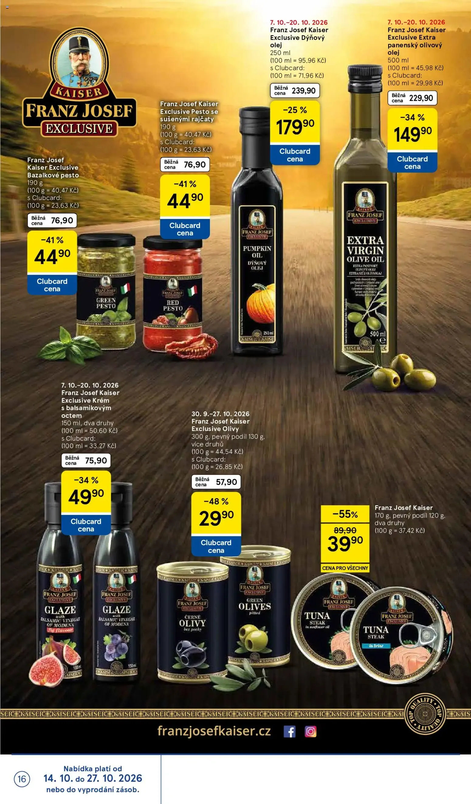 Tesco leták na tento + příští týden 30.09.2026 - 30. září 27. října 2026 - Page 16