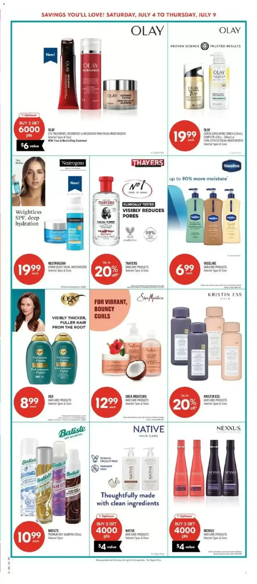 Shoppers Drug Mart flyer week 27 from July 4 to July 9 2026 - flyer page 8