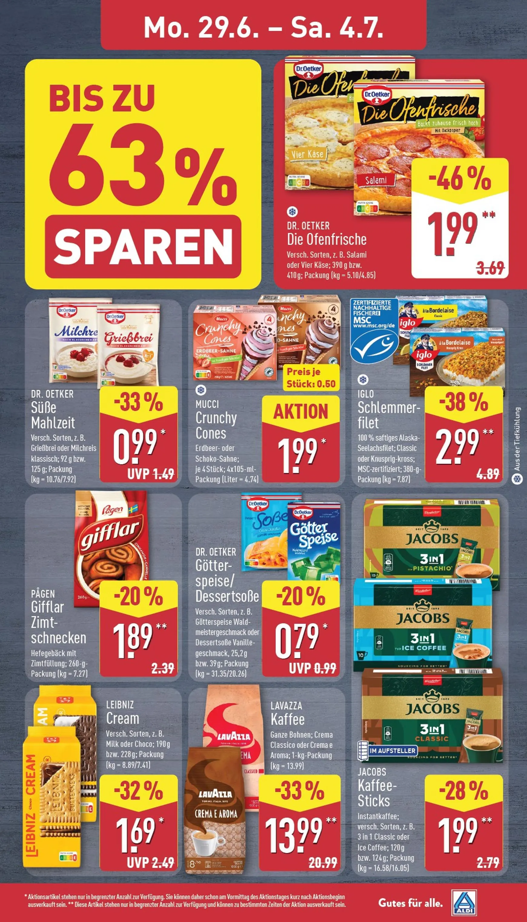 ALDI NORD Prospekt – von Montag 29.06.2026 bis Samstag 04.07.2026 von 29. Juni bis 4. Juli 2026 - Prospekt seite 7