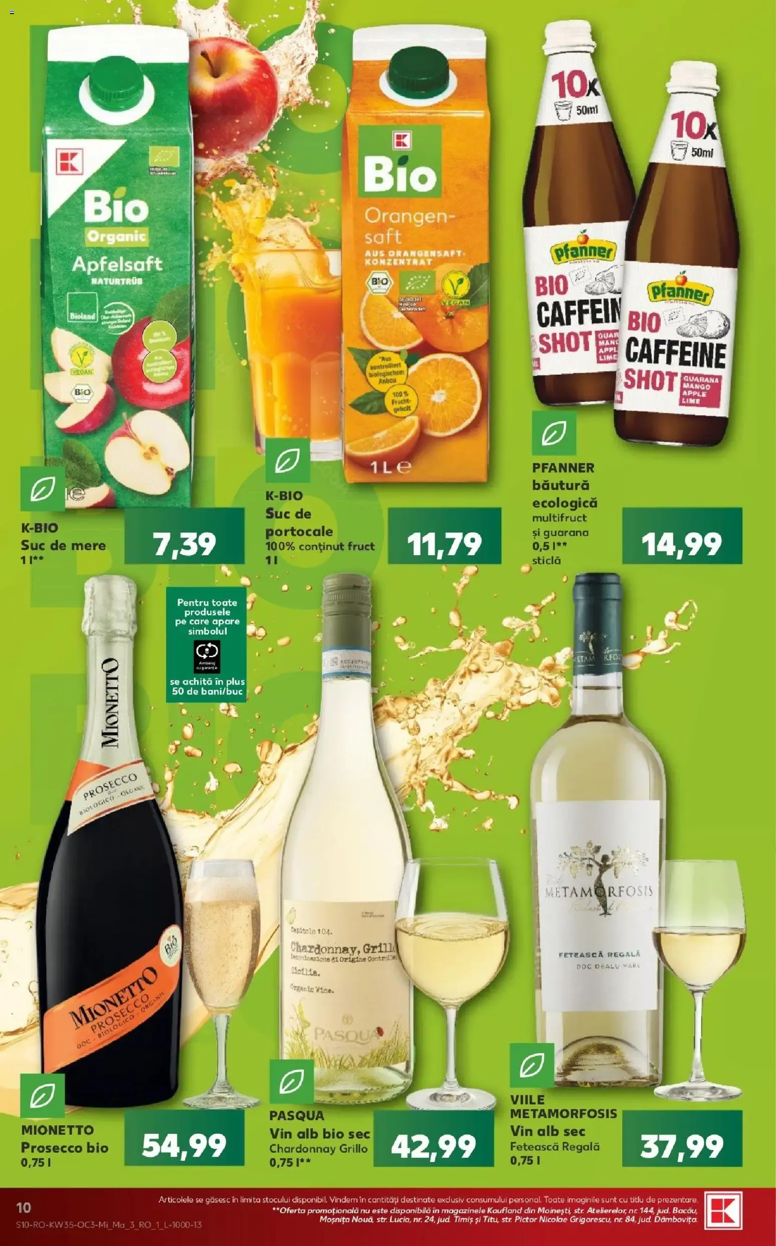 Catalog Kaufland Produse BIO de la 26 august până la 1 septembrie 2026 - Revista Pagina 10