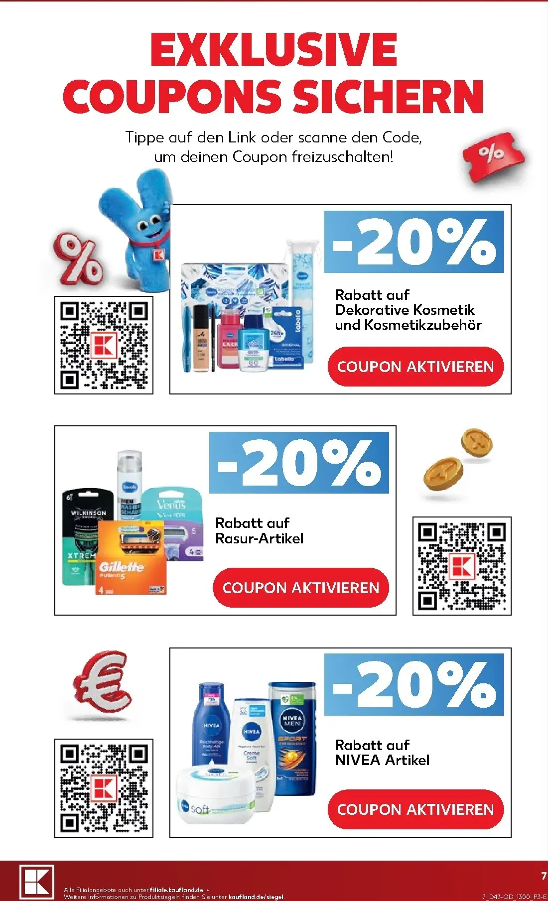 Kaufland - Deutschlands größte Drogerie-Abteilung Prospekt – von Montag 19.10.2026 bis Samstag 31.10.2026 von 19. Oktober bis 31. Oktober 2026 - Prospekt seite 7