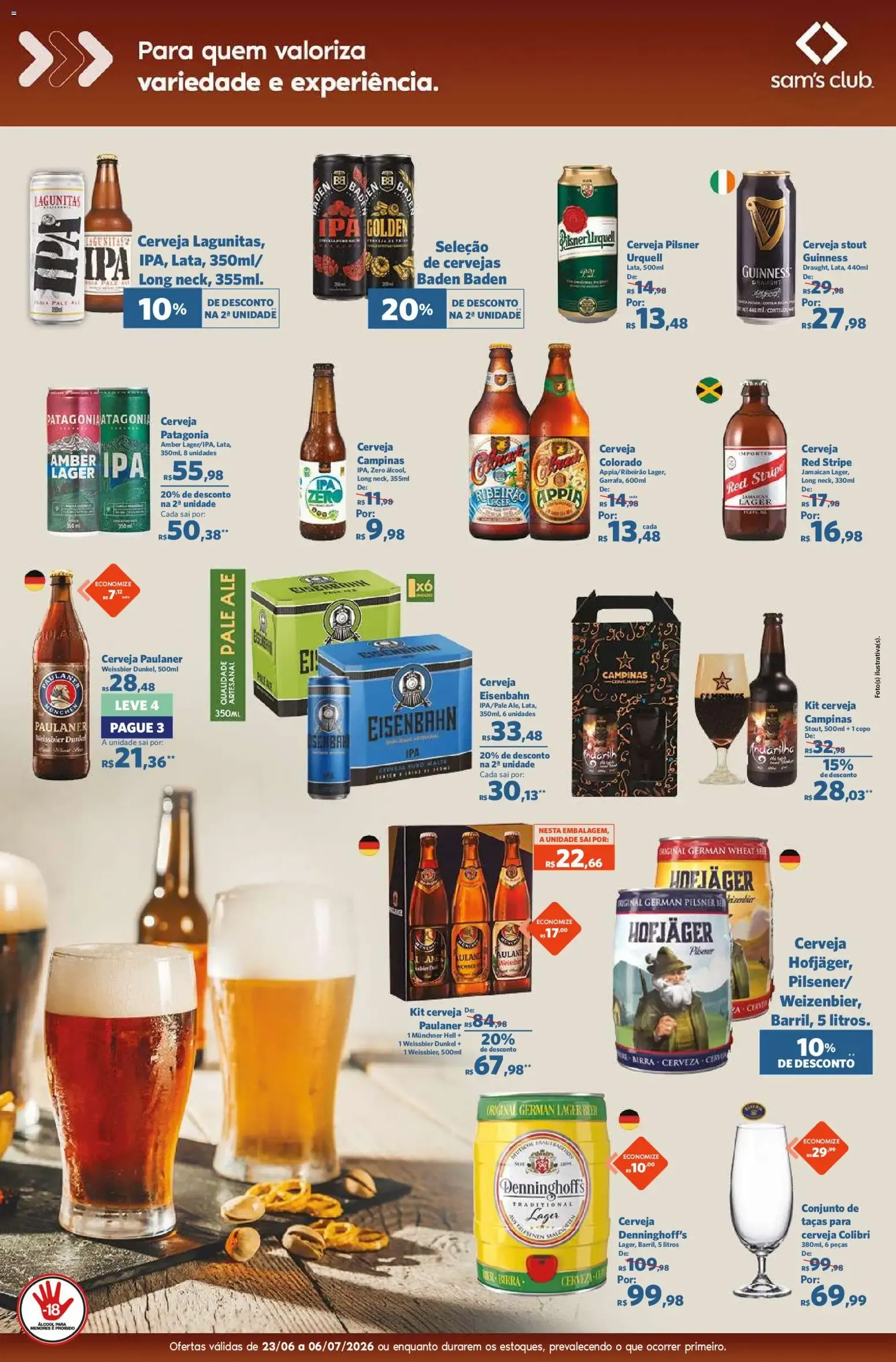 Encarte de Sam's Club ofertas Sabores que Aquecem de 23/06/2026 | Promoções Online 23 de junho até 6 de julho 2026 - Pagina 9