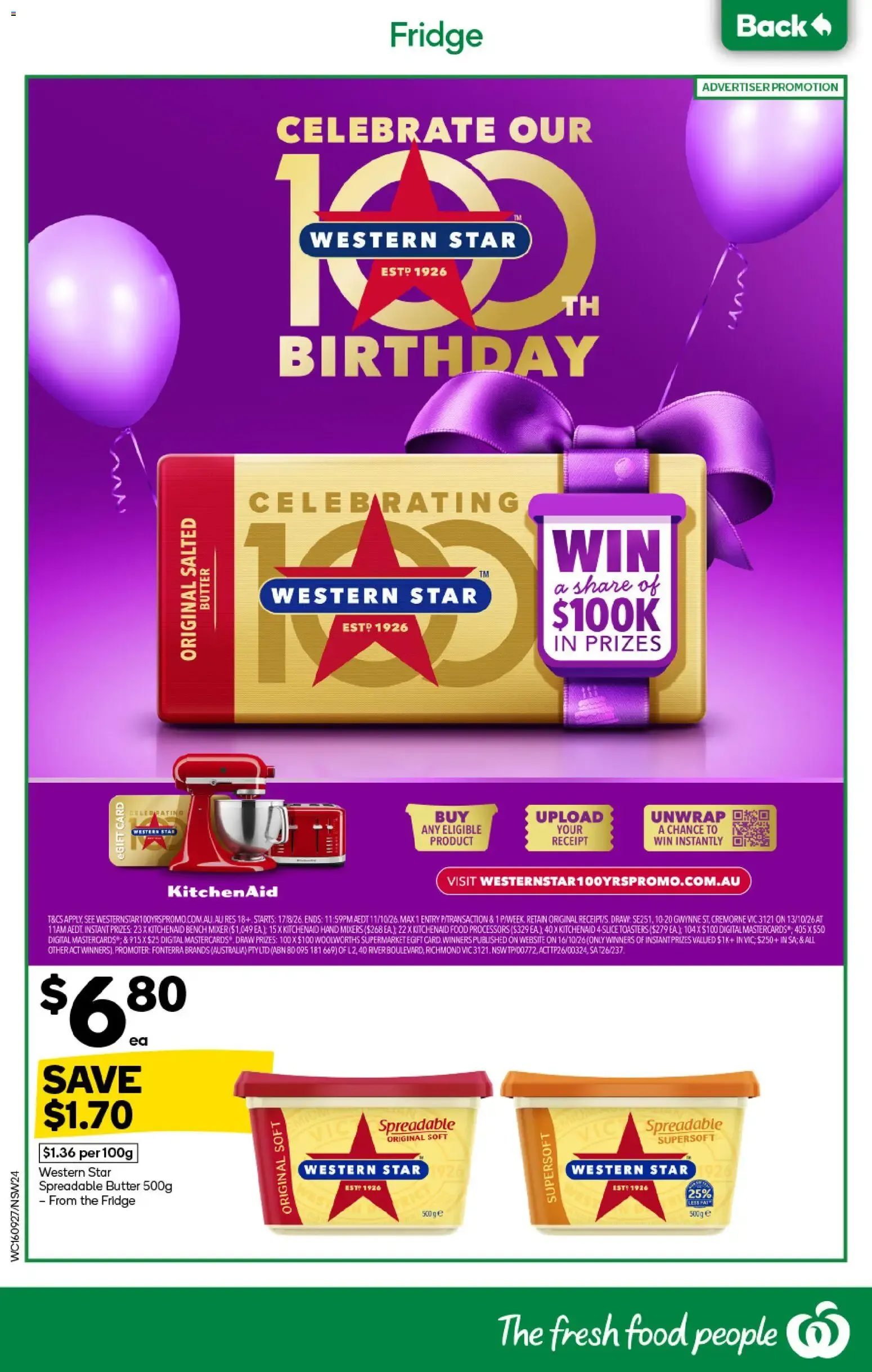 Woolworths - The fresh food people - Catalogue valid from 16 September to 22 September 2026 - page 22