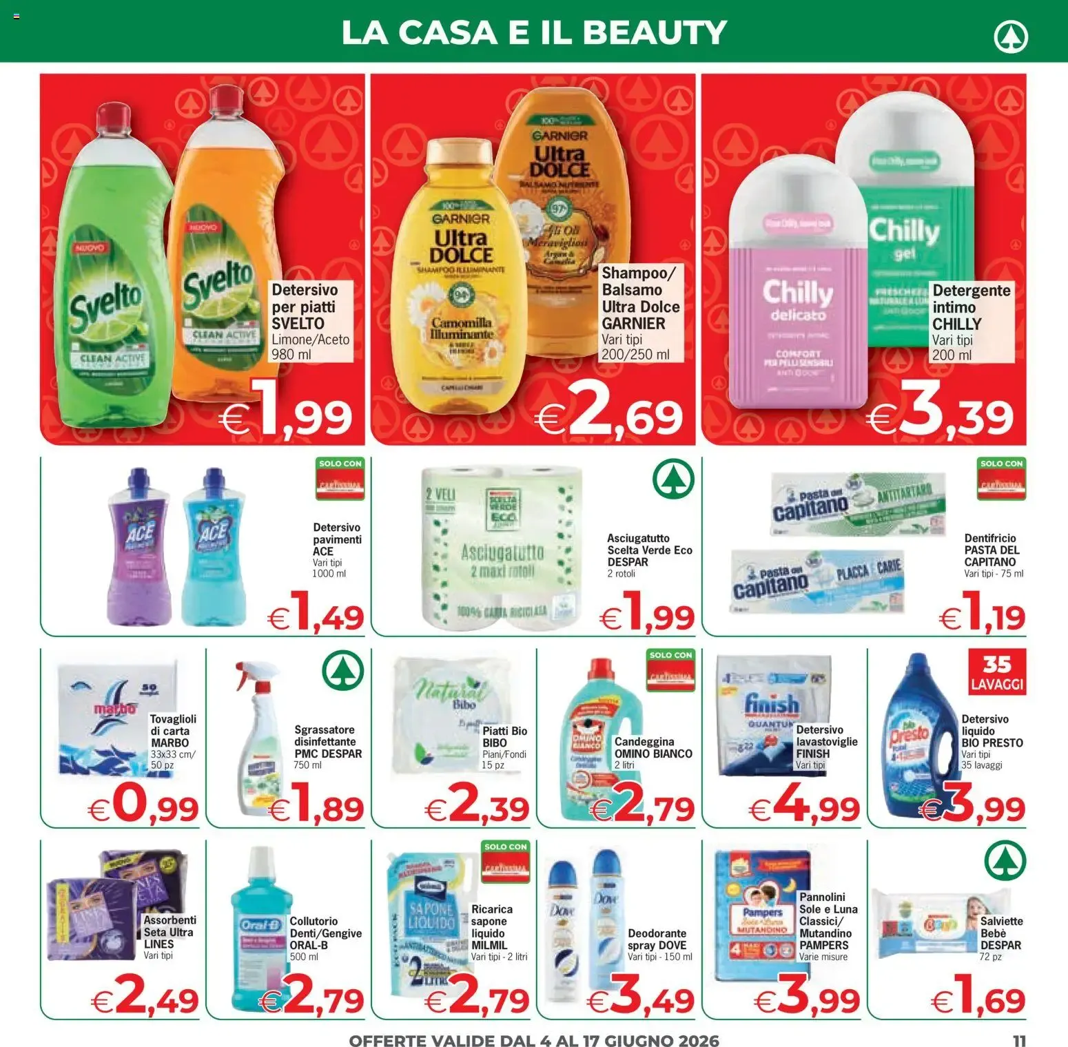 Despar Eurospar - Sconti Fino al 50% da 4 giugno a 17 giugno di 2026 - Pagina del volantino 11
