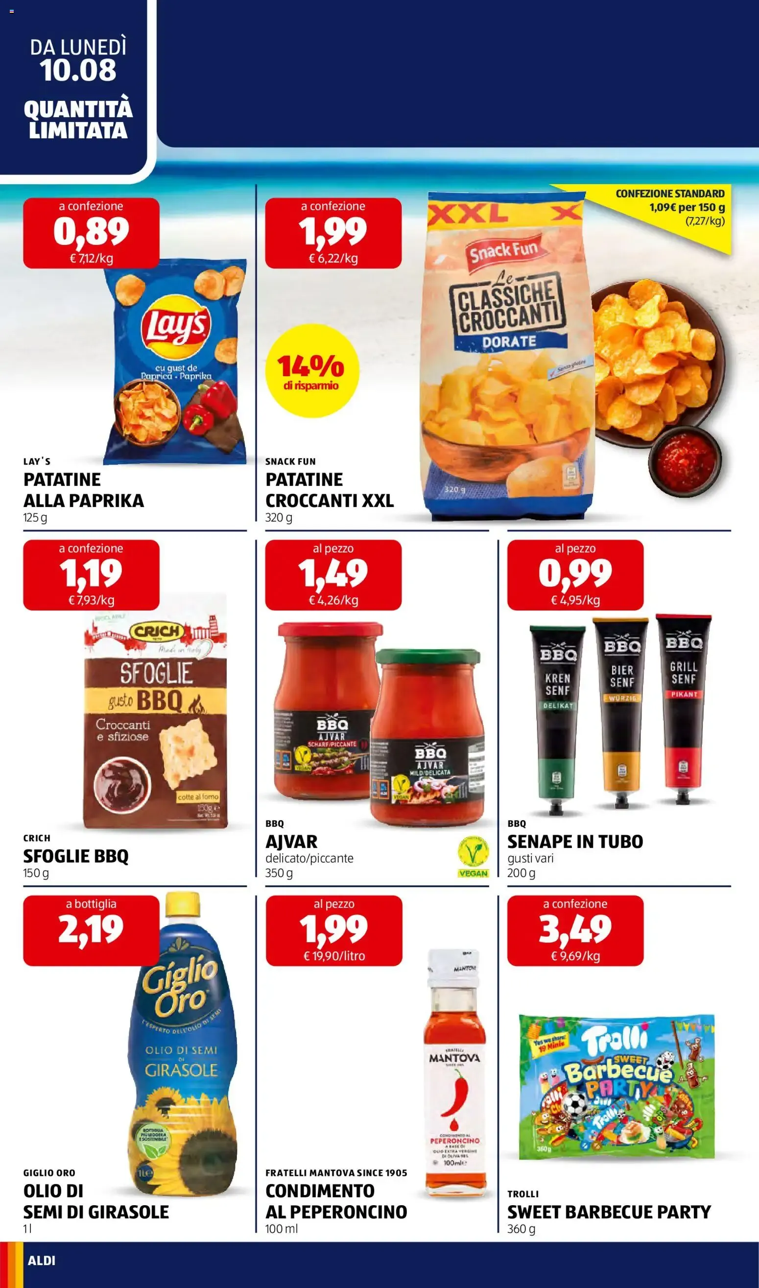 Nuovo Aldi volantino dal 10/08/2026 > offerte anteprima 🛍️ da 10 agosto a 16 agosto di 2026 - Pagina del volantino 16