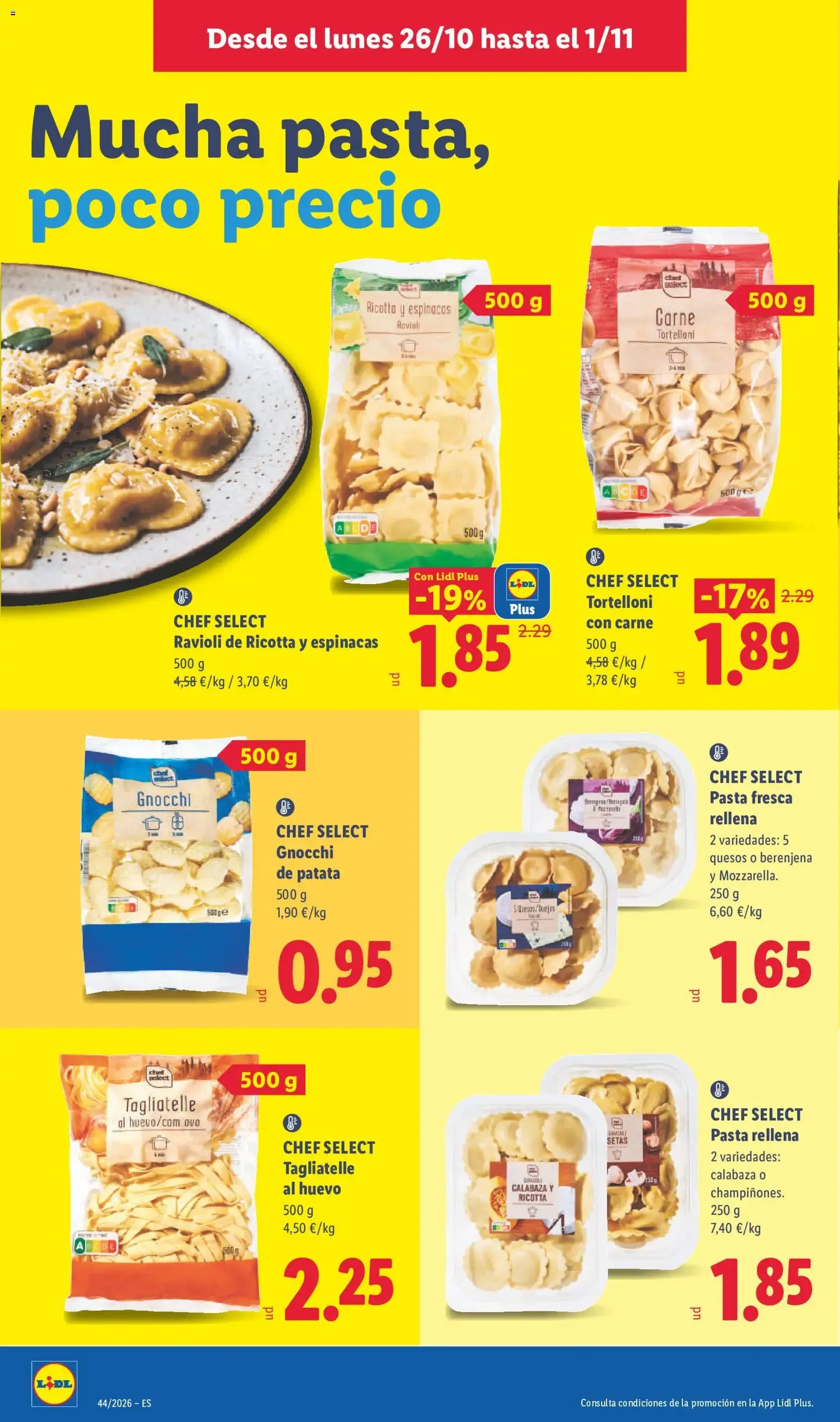 Catálogo de Lidl folleto del 26/10/2026 | Ofertas 26 de octubre al 1 de noviembre 2026 - Página 14