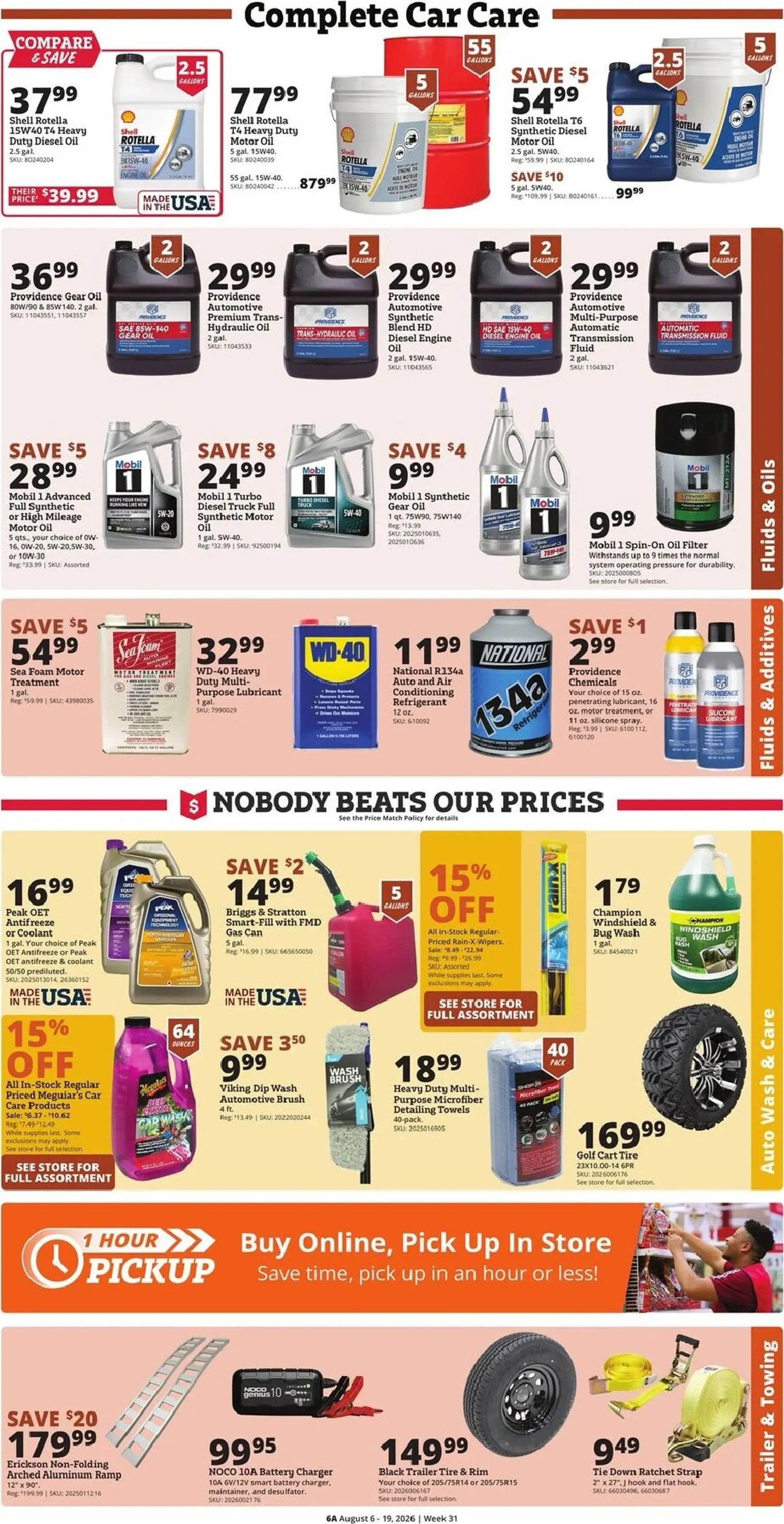 Weekly ad Current Rural King leaflet valid from Thursday 08/06/2026 to Wednesday 08/19/2026 from August 6 to August 19 2026 - Page 6