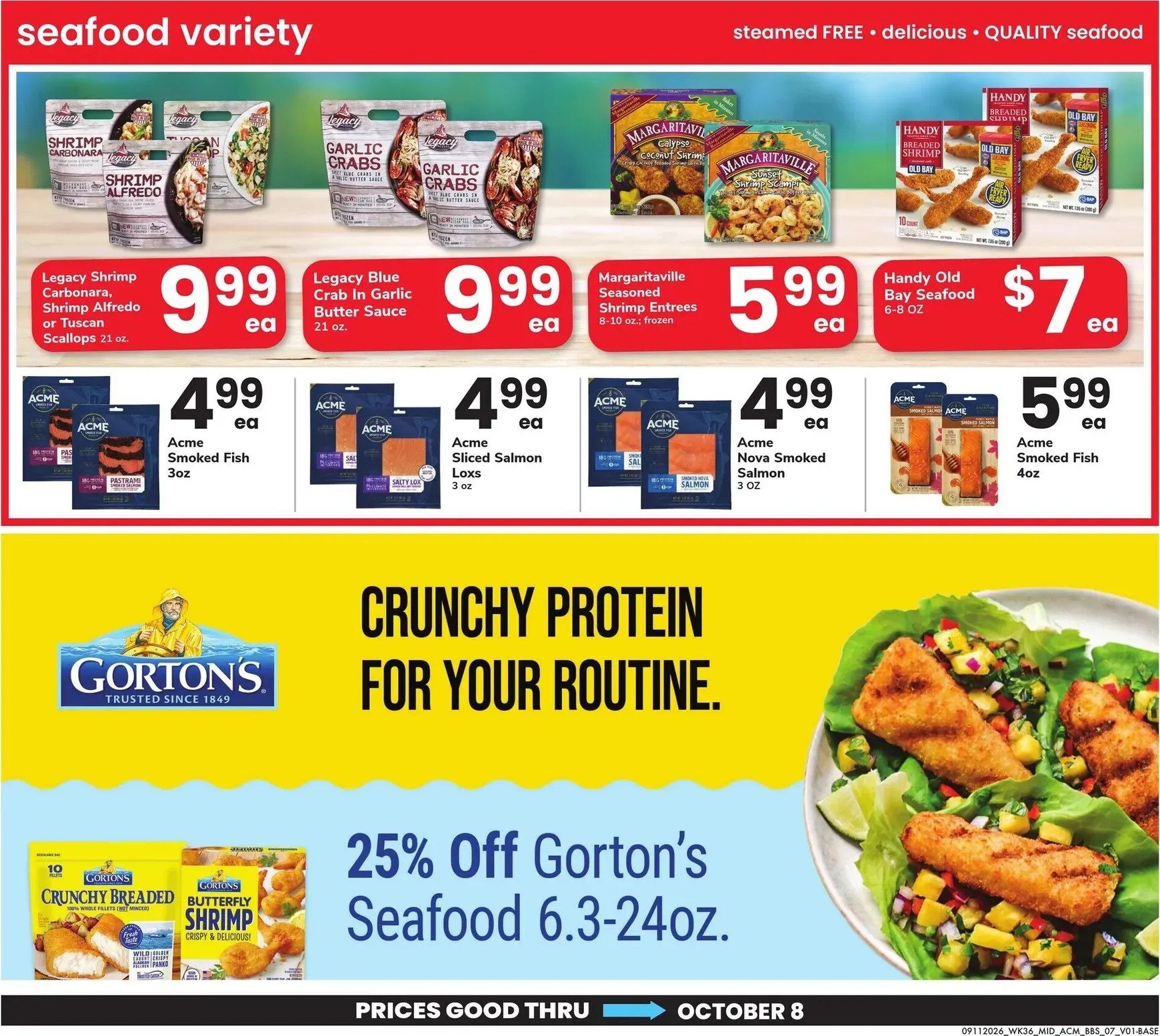 Weekly ad Current ACME - Big Book of Savings leaflet valid from Friday 09/11/2026 to Thursday 10/08/2026 from September 11 to October 8 2026 - Page 7