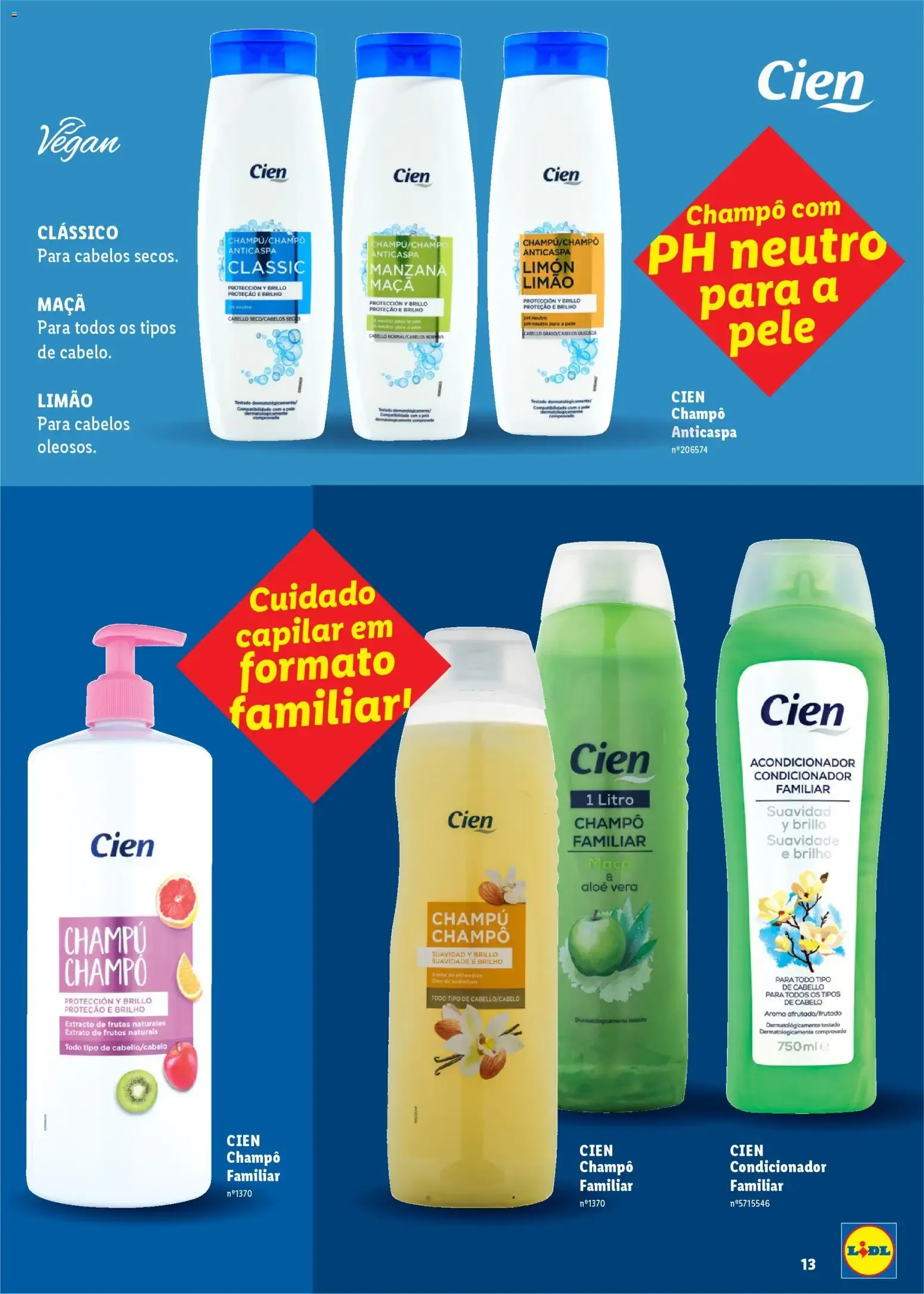 Folheto Lidl Beleza Inteligente » de 16/03/2026 - 31/12/2026 de 16 de março até 31 de dezembro 2026 - Pagina 13