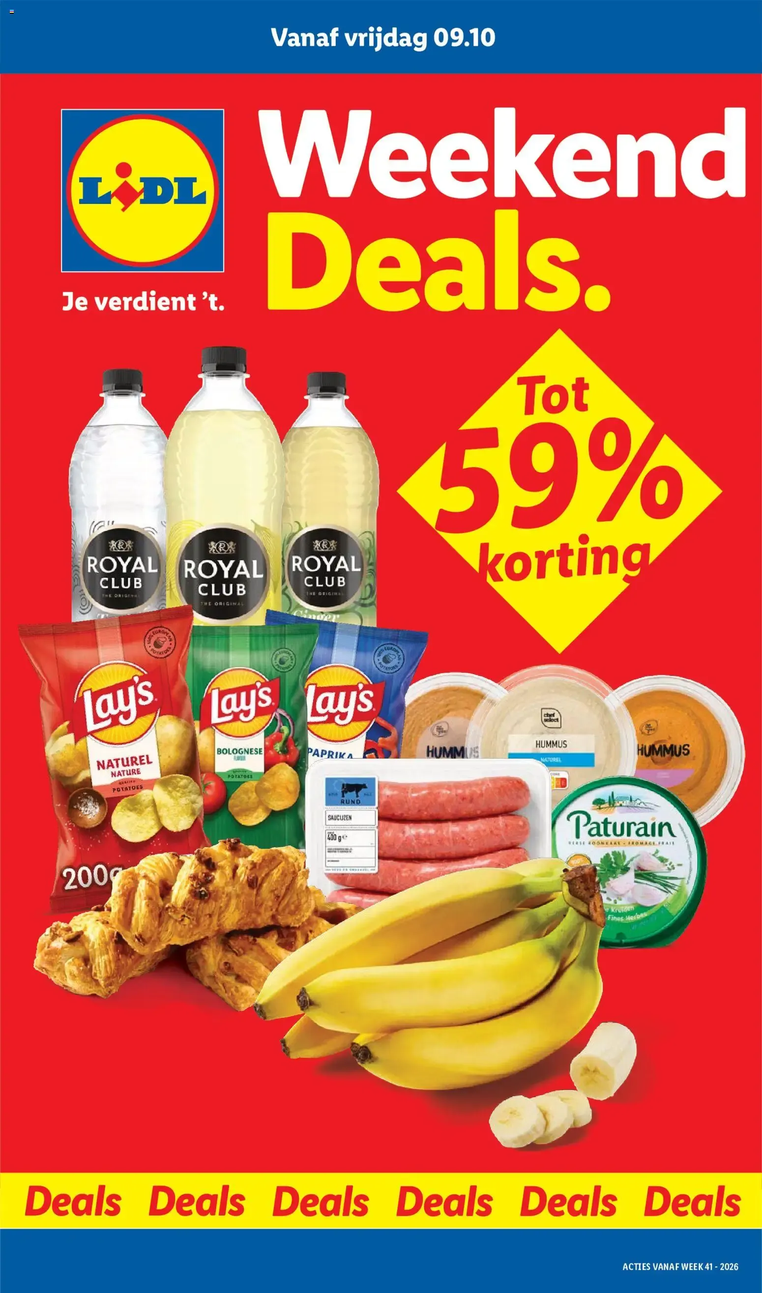 Lidl Weekend Deals van 9 oktober tot 11 oktober 2026 - Folder pagina 1