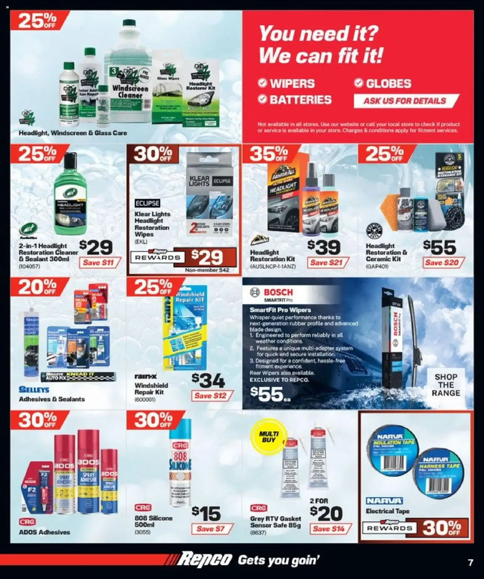 Repco new specials valid 8 Jul 2026 - 21 Jul 2026 from 8 July to 21 July 2026 - Catalogue Page 7