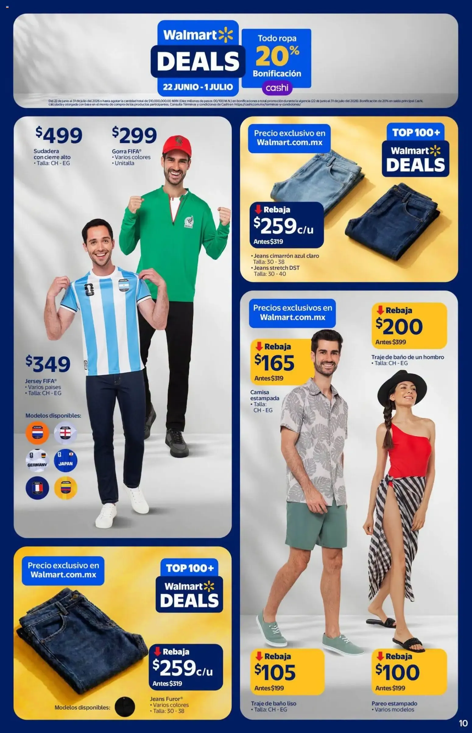 Catálogo de Walmart folleto Deals (22/06/2026 - 01/07/2026) - catálogo en línea 22 de junio al 1 de julio 2026 - Pagina 10