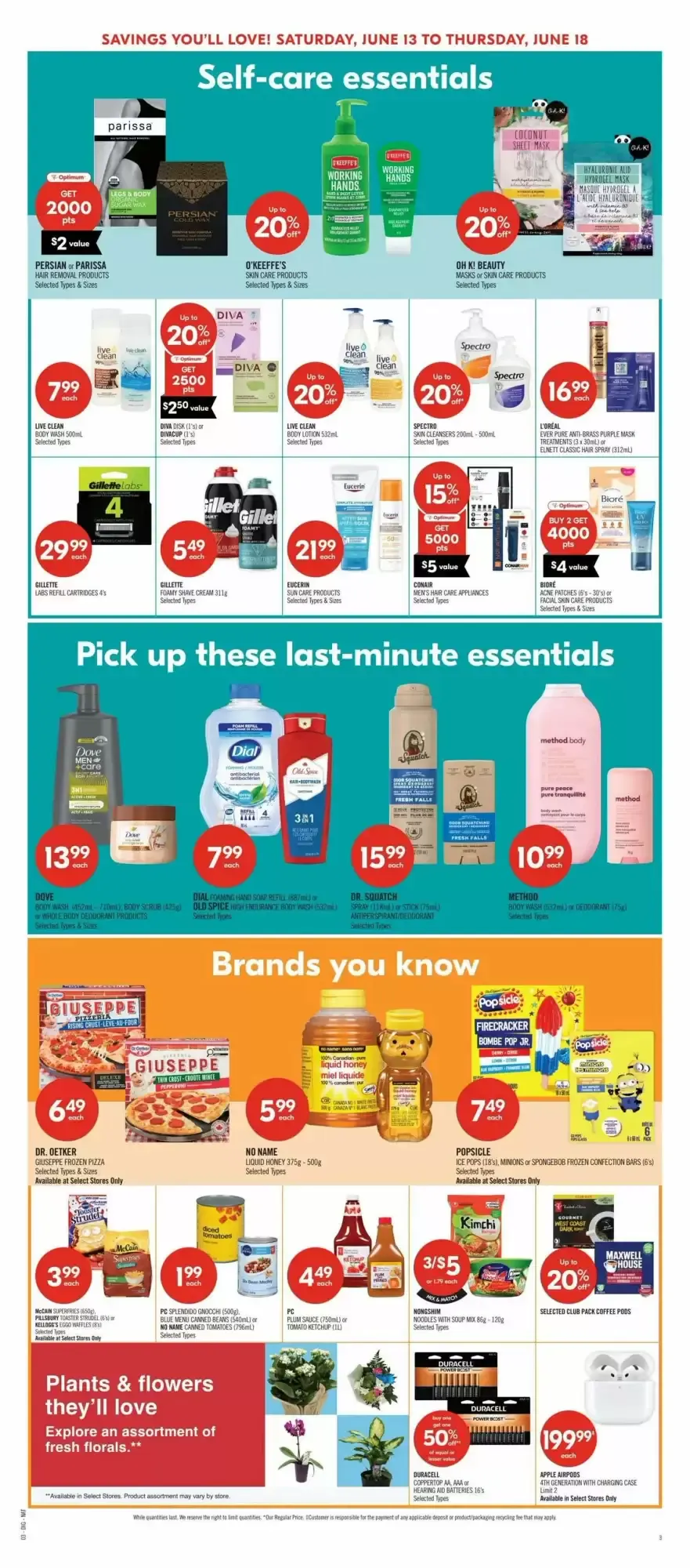 Shoppers Drug Mart flyer week 24 from June 13 to June 18 2026 - flyer page 16