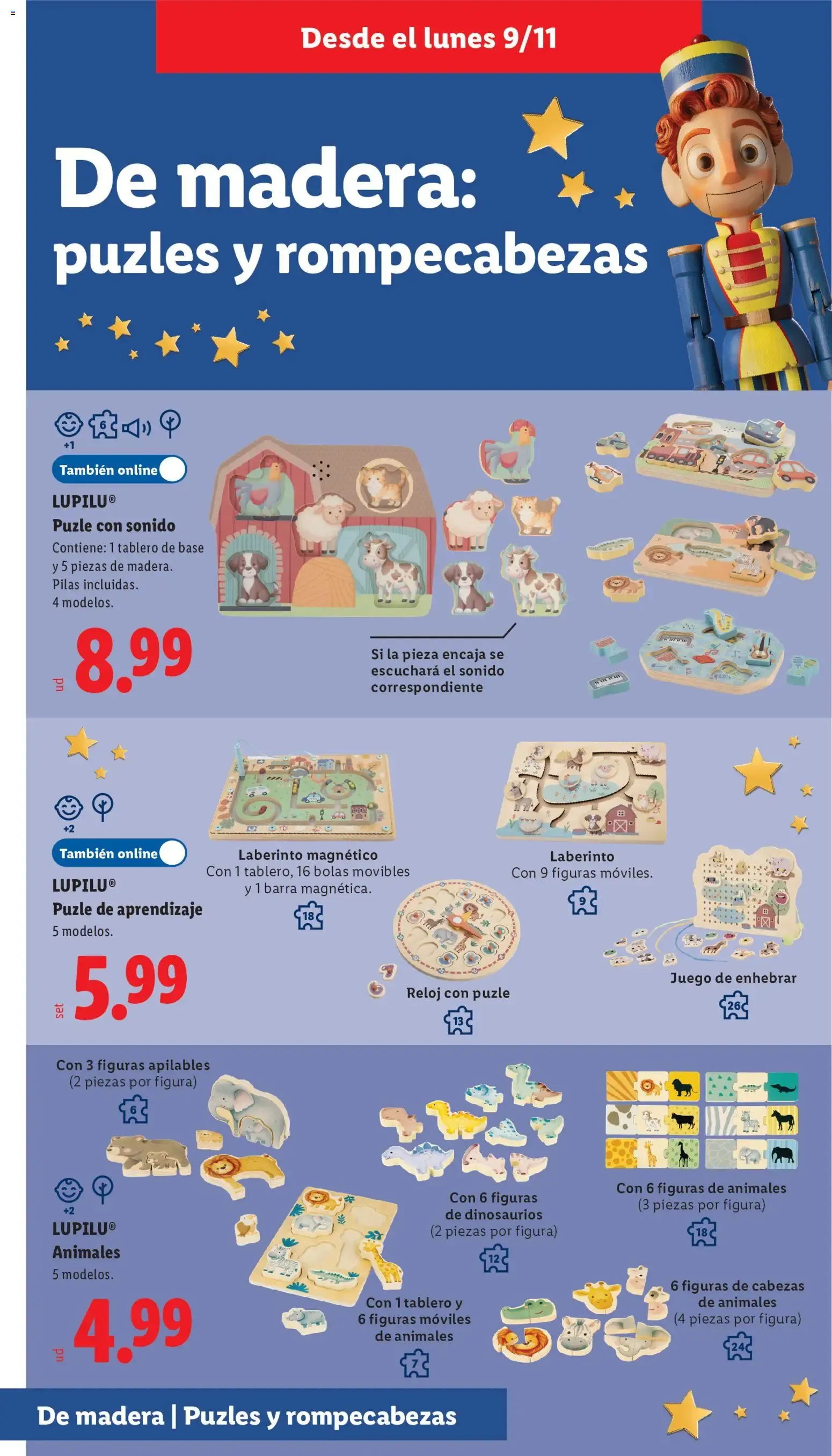Catálogo de Lidl - Juguetes de madera del 21/10/2026 | Ofertas 21 de octubre al 10 de enero 2027 - Página 22