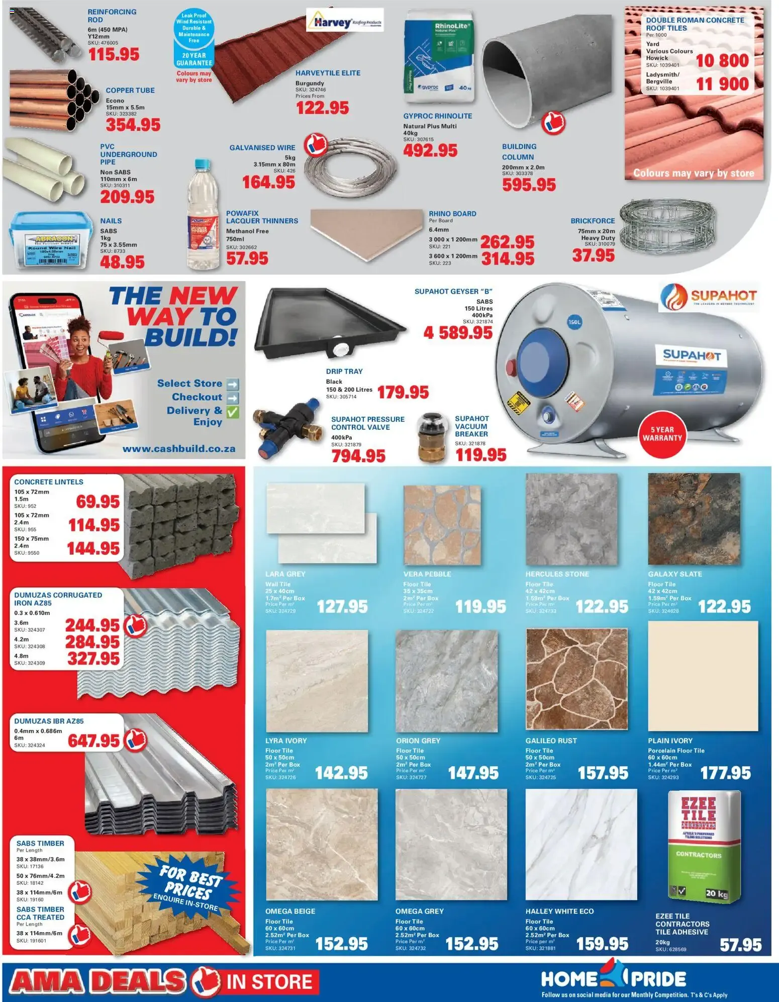 Cashbuild - Catálogo de productos para el hogar y jardín from 24 August to 20 September 2026 - Catalogue Page 2