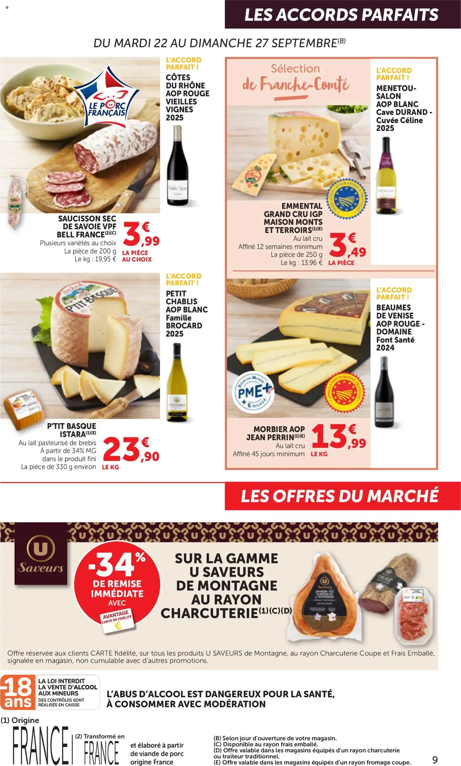 bi1 supermarché Maxi MARCHE du 22 septembre au 4 octobre 2026 - Catalogue page 9