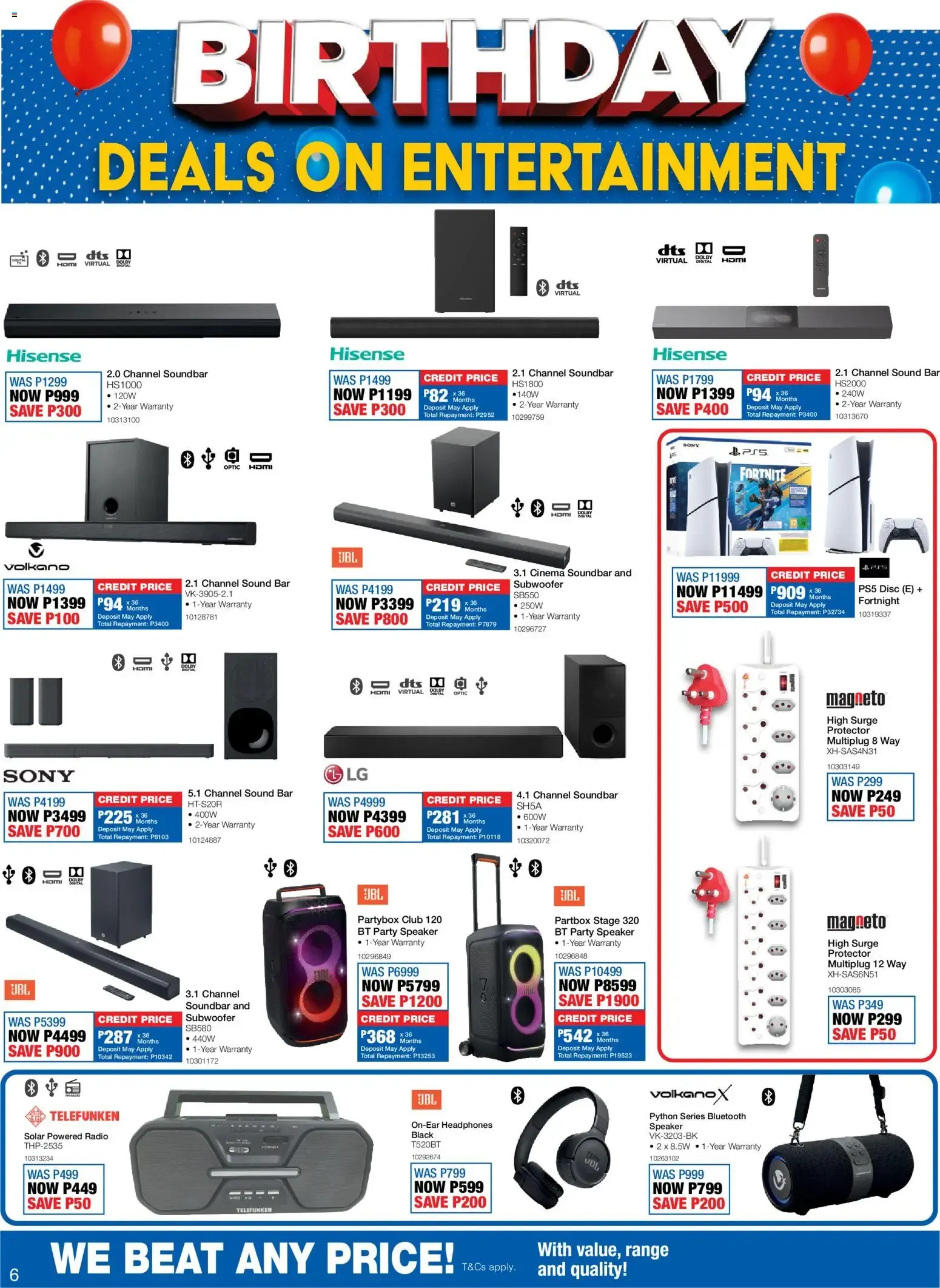 OK Furniture - Birthday Sale from 15 June to 12 July 2026 - Catalogue Page 6