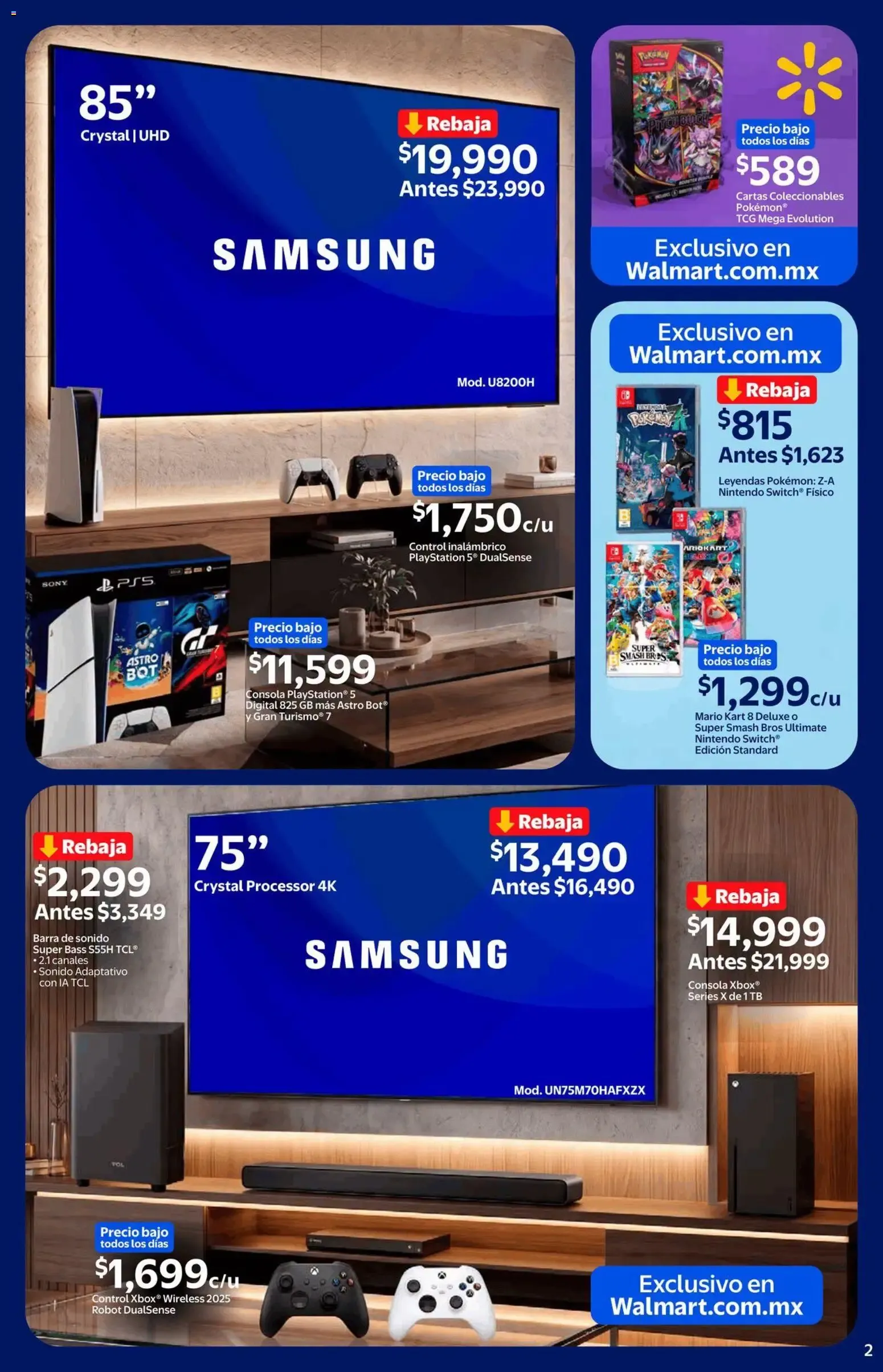 Catálogo de Walmart folleto El siguiente nivel, empieza aquí (21/09/2026 - 30/09/2026) - catálogo en línea 21 de septiembre al 30 de septiembre 2026 - Pagina 2