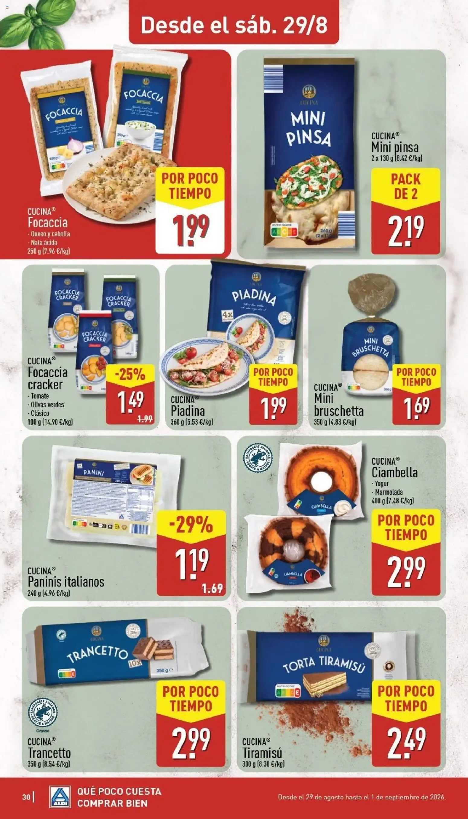 Catálogo de Aldi folleto Península del 24/08/2026 | Catálogo 24 de agosto al 30 de agosto 2026 - Página 30