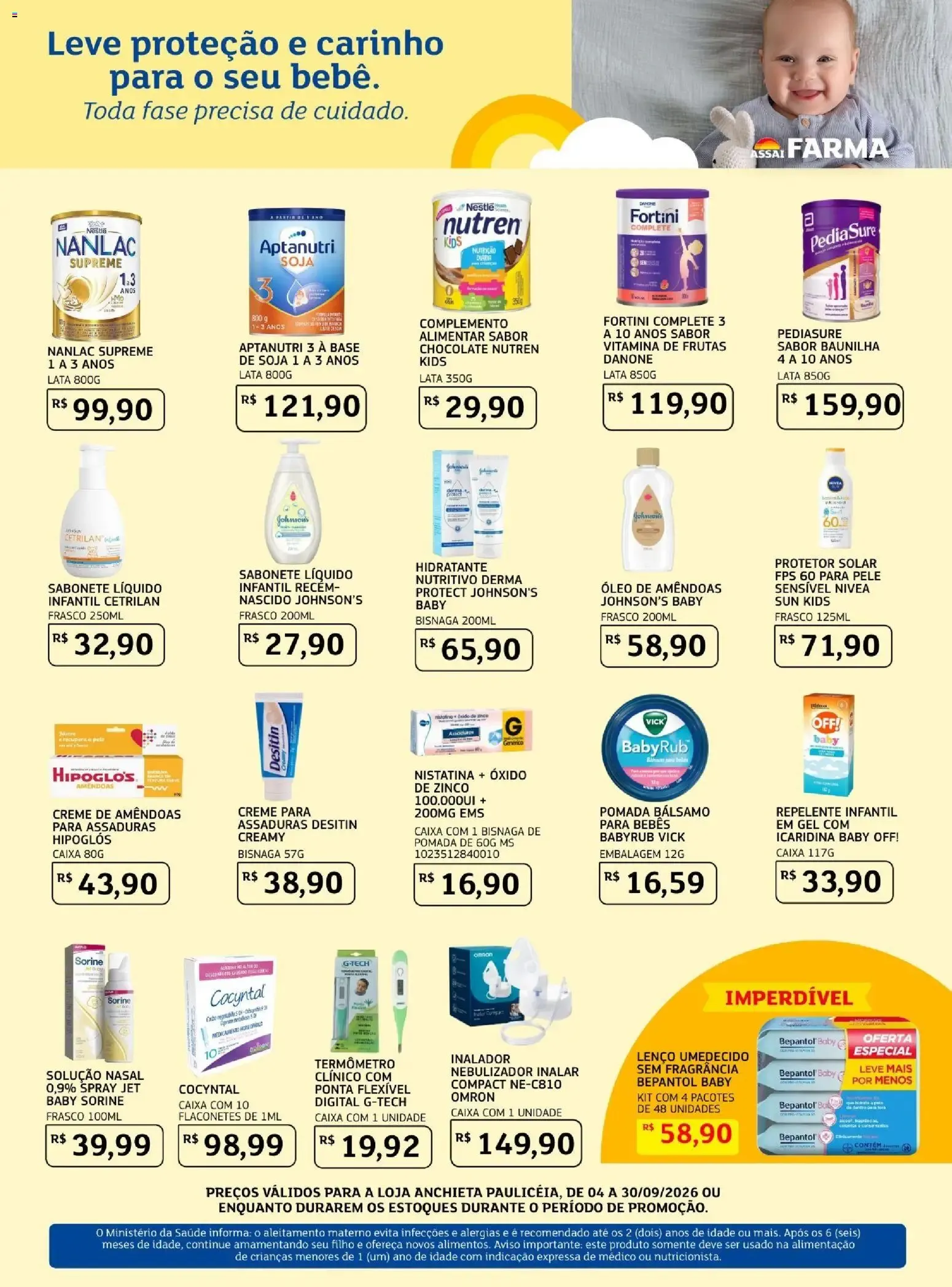 Encarte de Assaí Farma - Grandes Ofertas de Inauguração 3 de setembro até 30 de setembro 2026 - Pagina 4