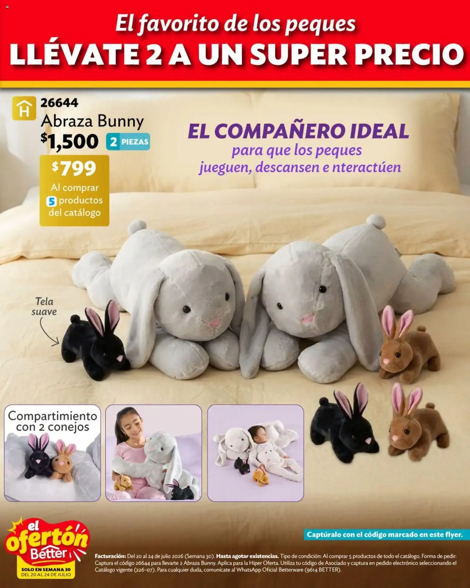 Catálogo de Betterware catálogo El Ofertón (20/07/2026 - 24/07/2026) - catálogo en línea 20 de julio al 24 de julio 2026 - Pagina 6