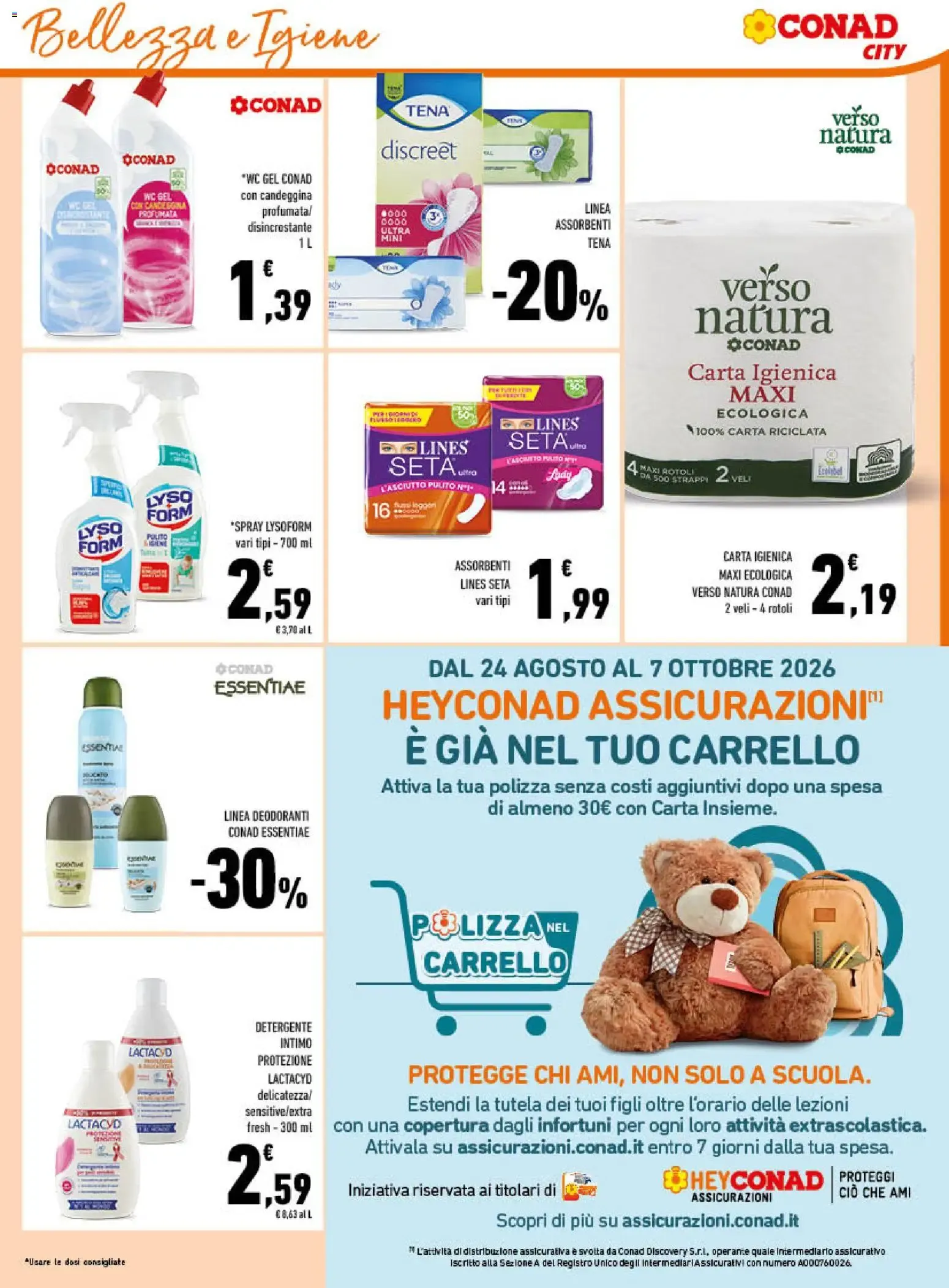 Conad City - I NUMERI 1 da 26 agosto a 6 settembre di 2026 - Pagina del volantino 13