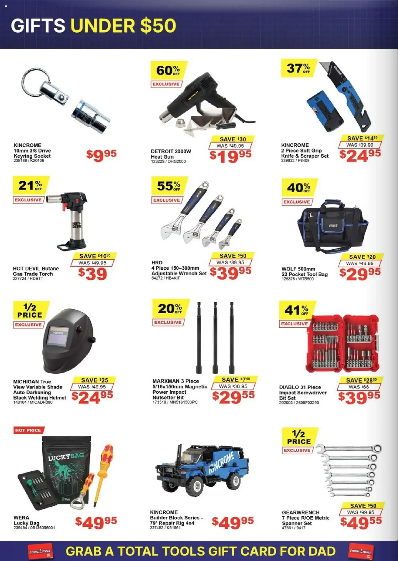 Total Tools catalogue Father's Day - 25/08/2026 > weekly / monthly specials - Catalogue valid from 25 August to 6 September 2026 - page 2