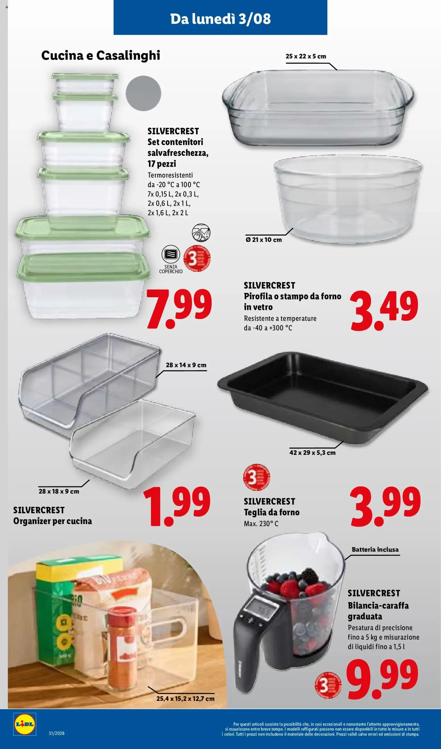 LIDL: L'estate del risparmio da 30 luglio a 5 agosto di 2026 - Pagina del volantino 34