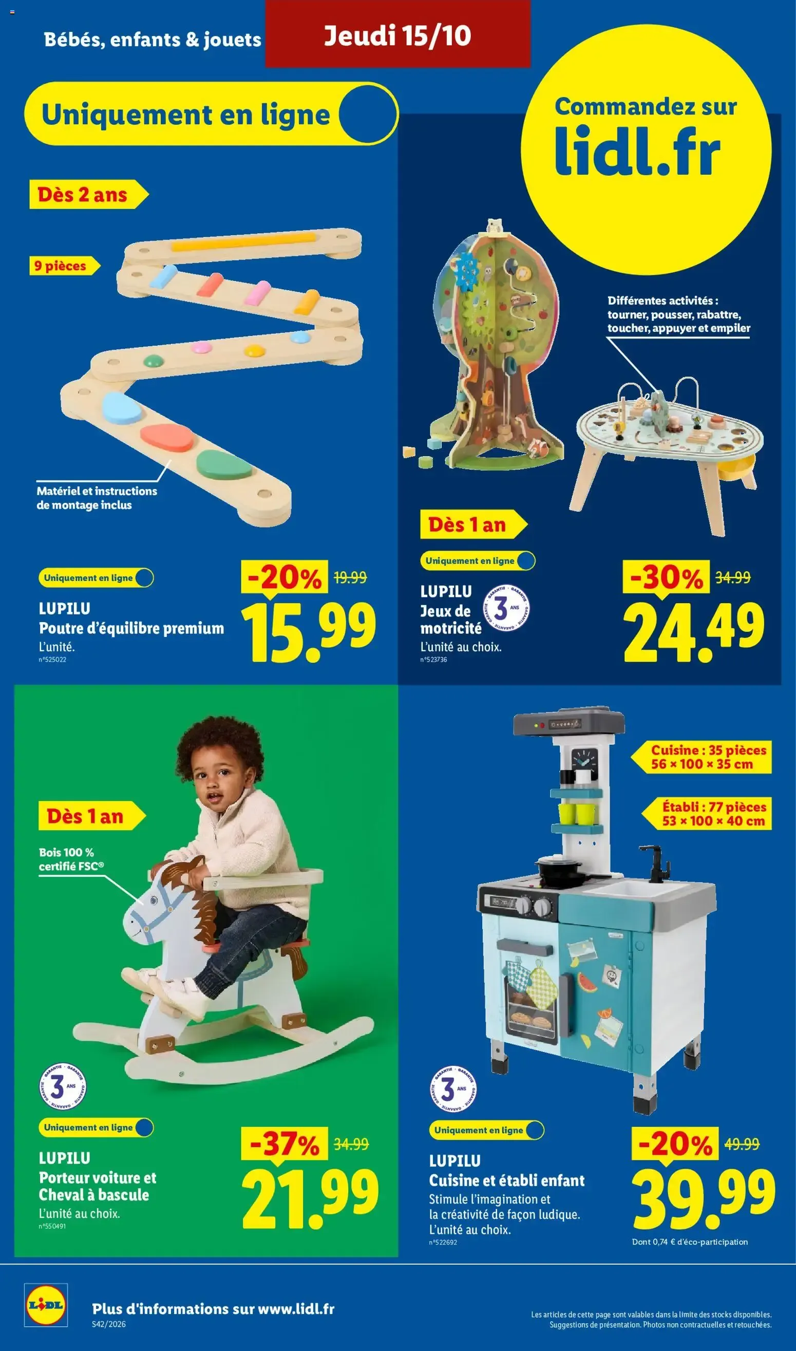 Catalogue LIDL du 12/10/2026 | Promo prospectus en ligne du 12 octobre au 15 octobre 2026 - Catalogue page 16