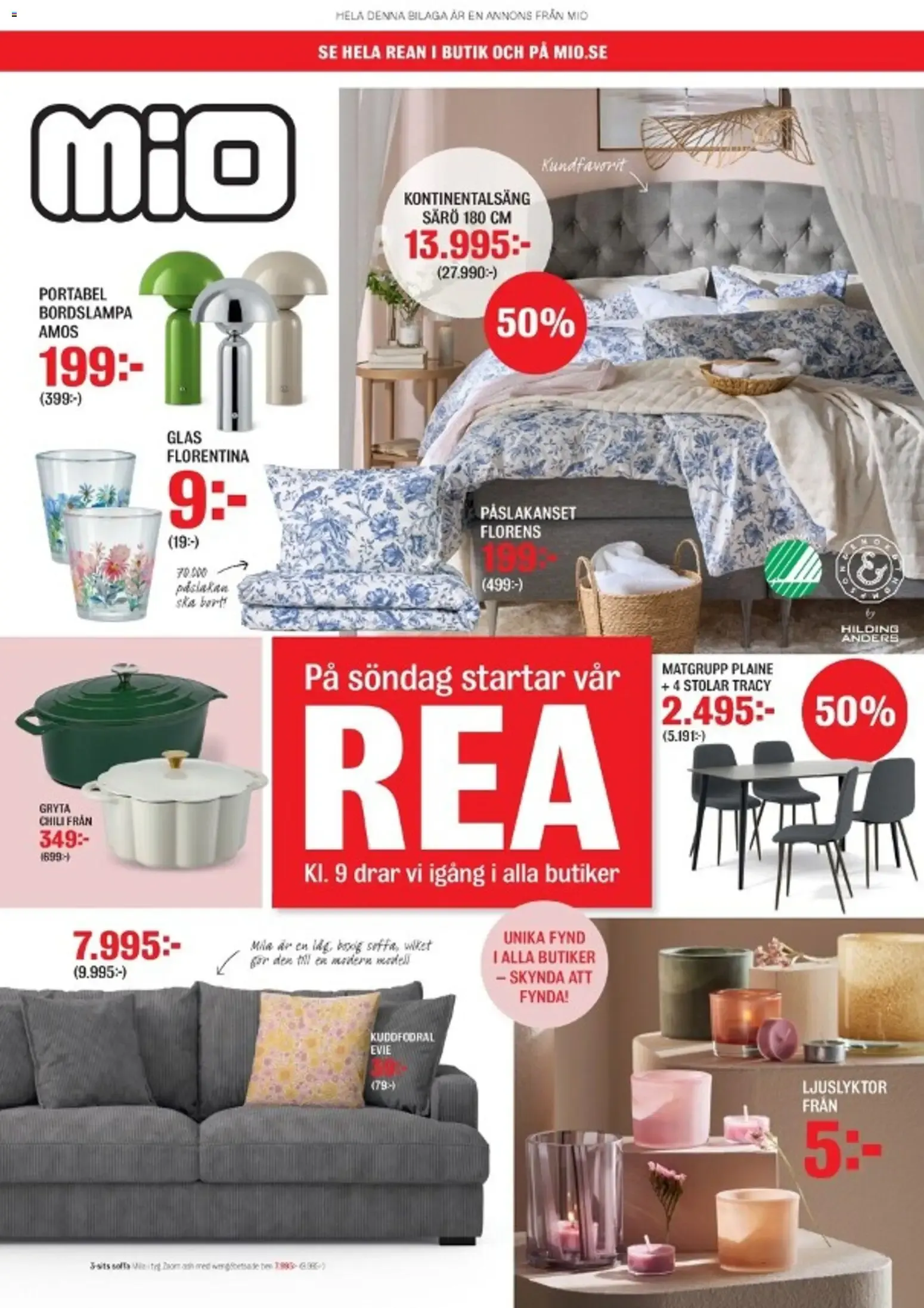 Mio Rea från 23 juni till 20 juli 2026 - Reklamblad sidor 1