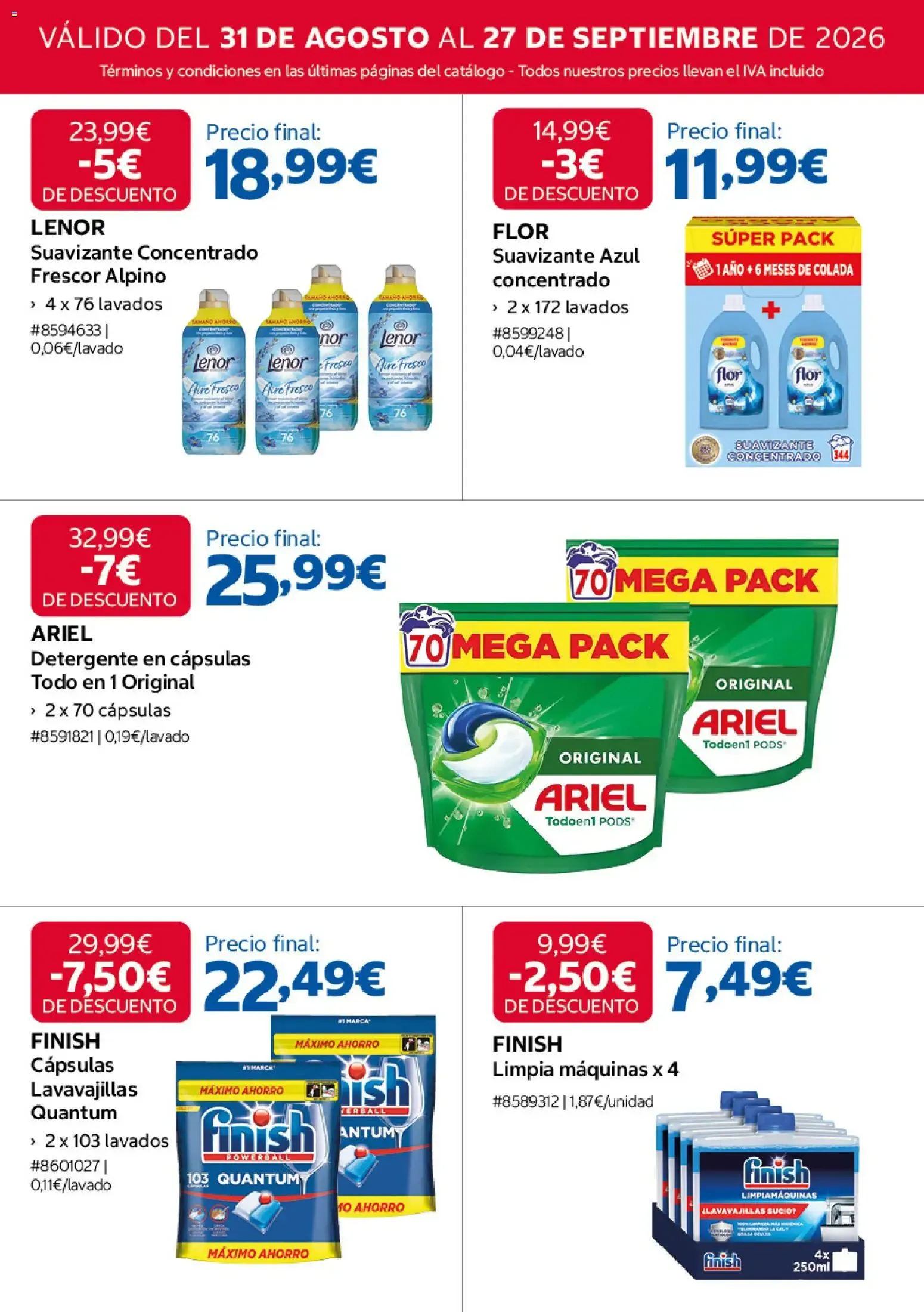 Catálogo de Costco Wholesale: Más de 1000€ en Ahorros para Socios 31 de agosto al 27 de septiembre 2026 - Página 22