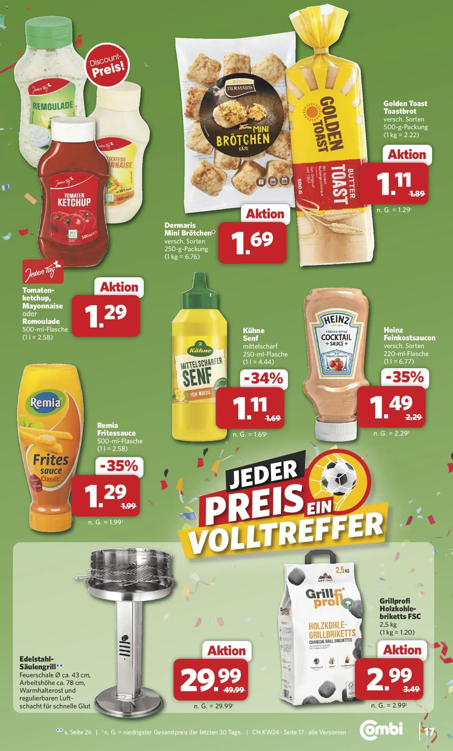 Neue Combi Prospekt (vom 08.06.2026 - 13.06.2026) von 8. Juni bis 13. Juni 2026 - Prospekt seite 17