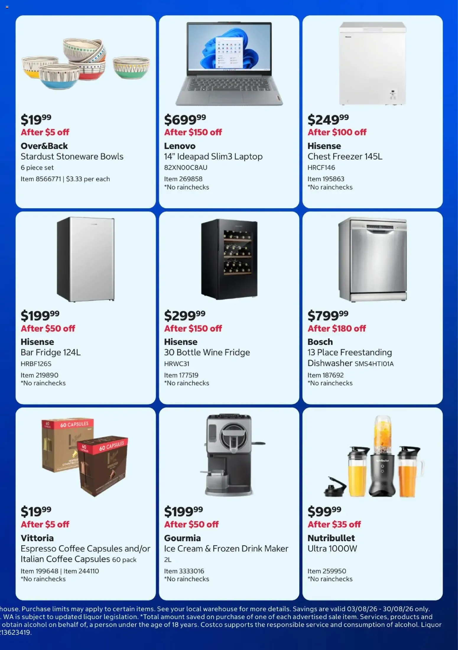 Costco catalogue valid from 03/08/2026 > Online Australia - Catalogue valid from 3 August to 30 August 2026 - page 3