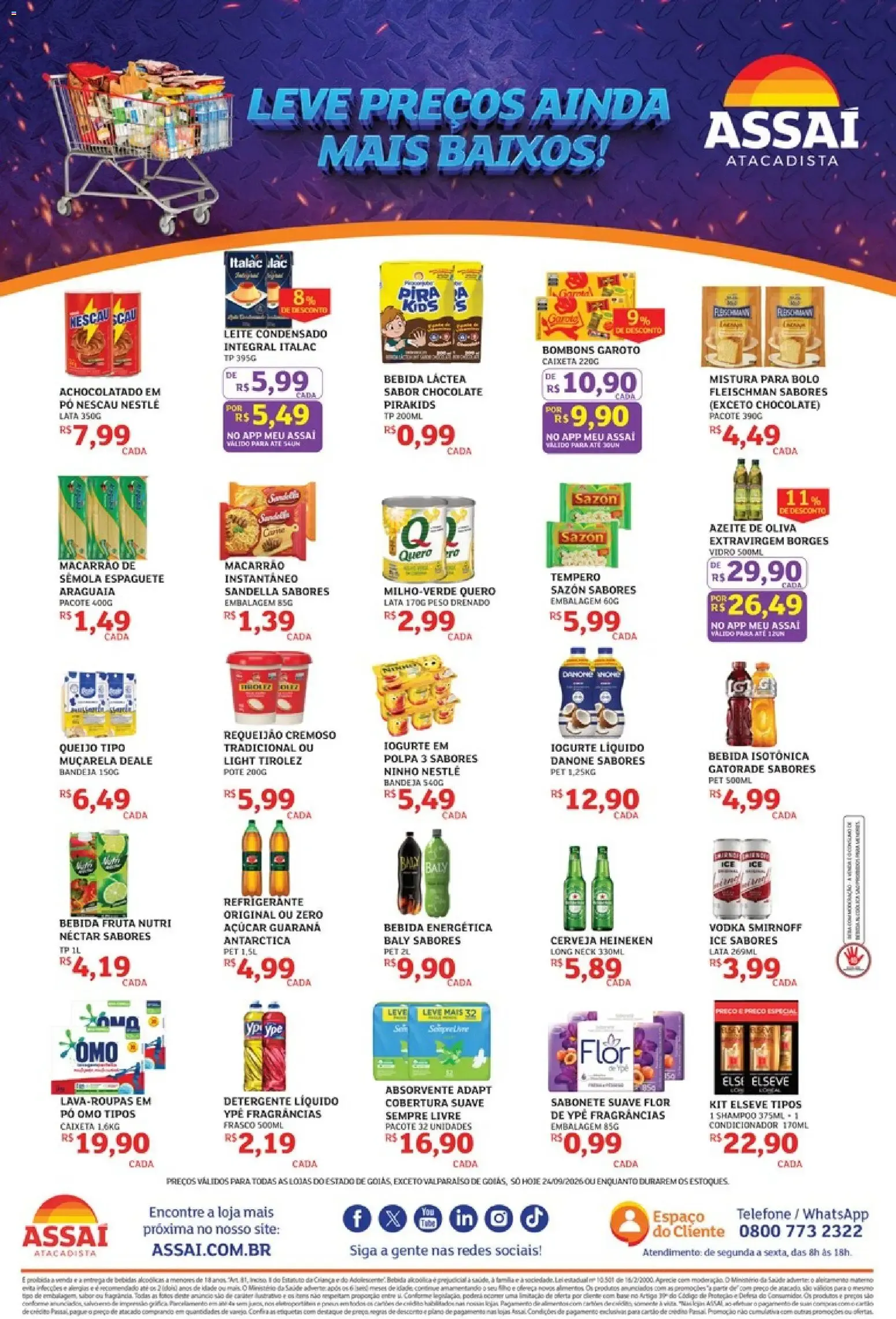 Encarte de Assaí Atacadista ofertas - GO de 24/09/2026 | Promoções Online 24 de setembro até 24 de setembro 2026 - Pagina 2