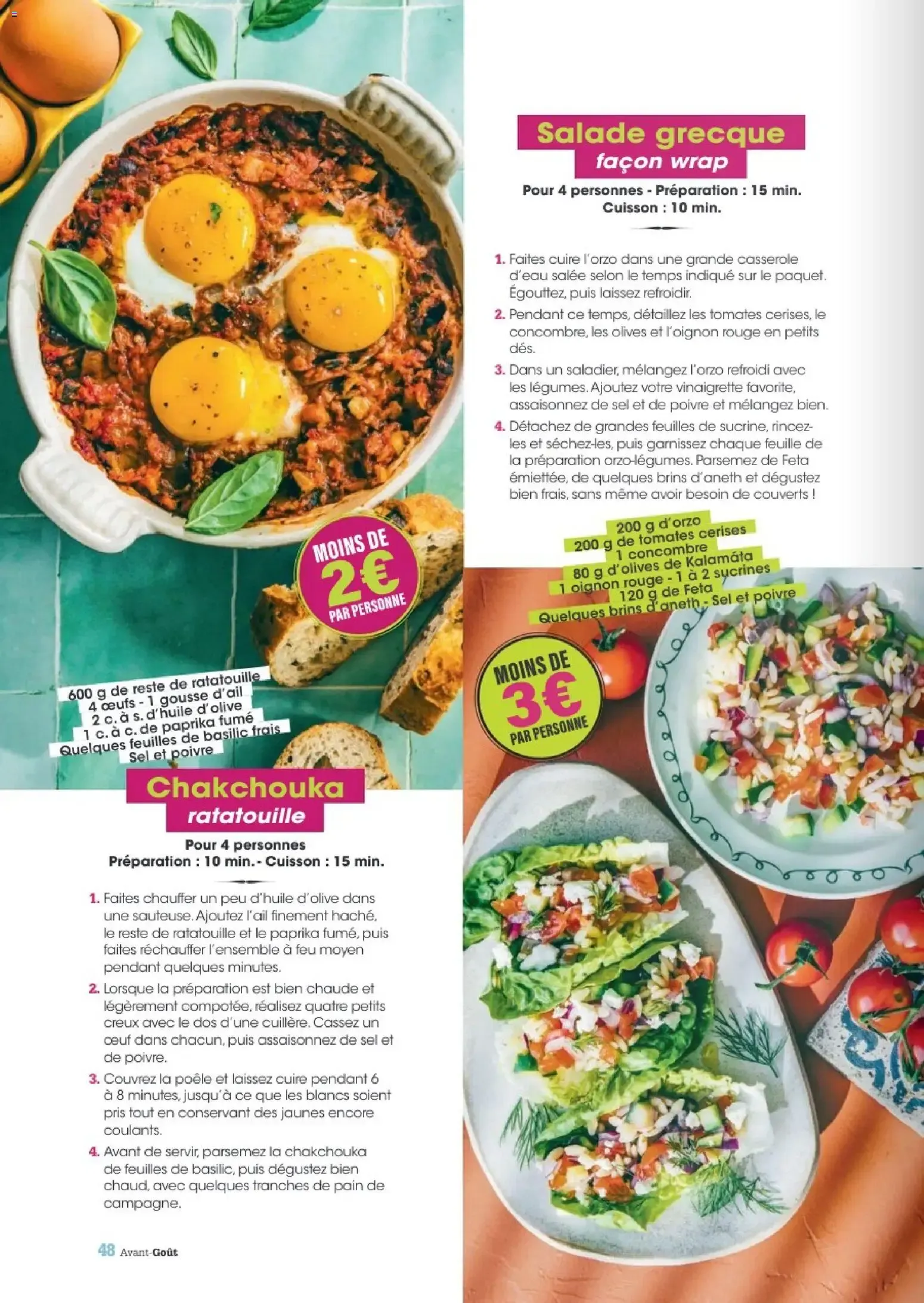 Avant-Gout Grand Frais - Été 2026 du 30 septembre au 31 octobre 2026 - Catalogue page 48