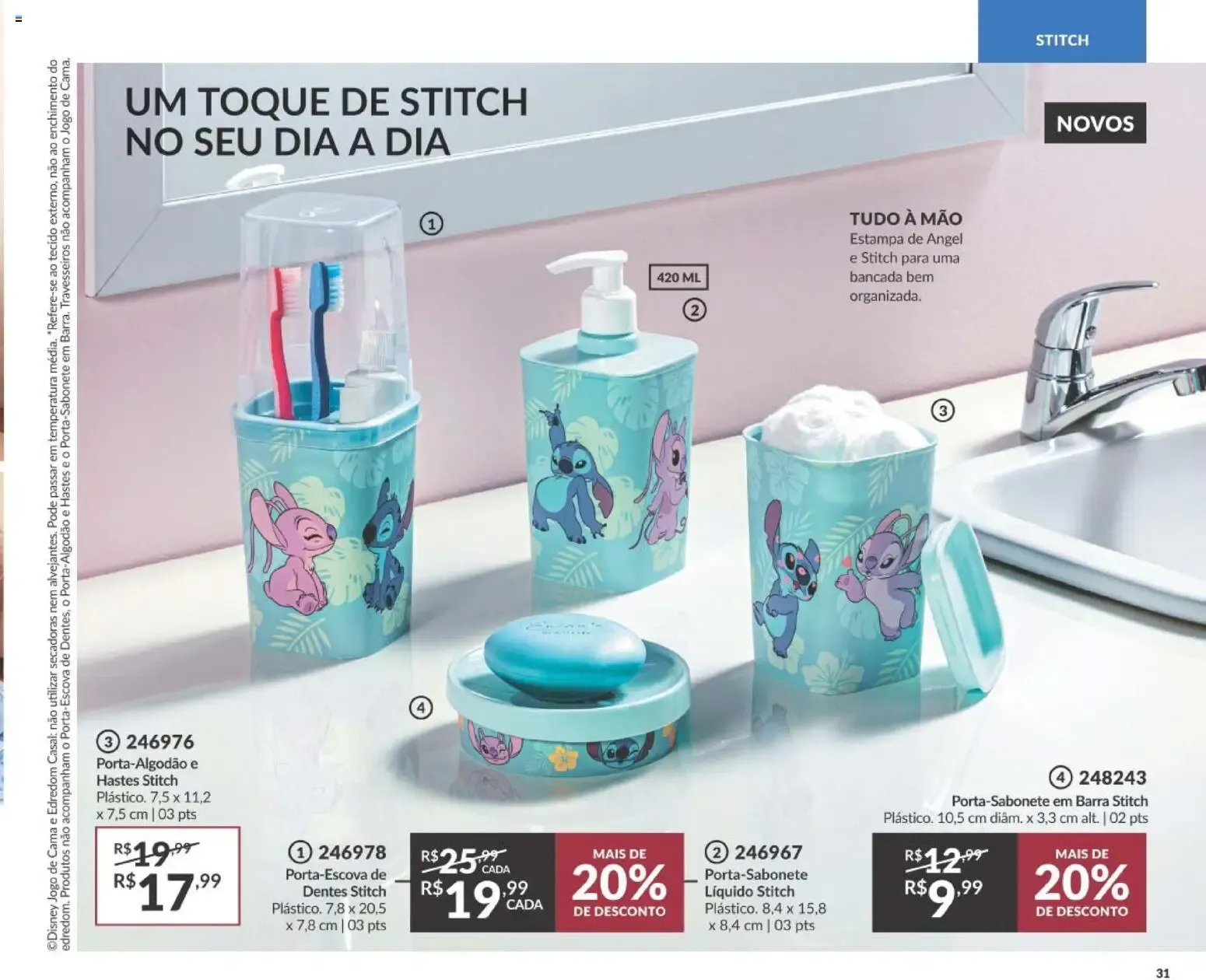 Encarte de Revista Avon - Campanha 14: Casa & Estilo de 01/09/2026 | Promoção Online 1 de setembro até 21 de setembro 2026 - Pagina 31
