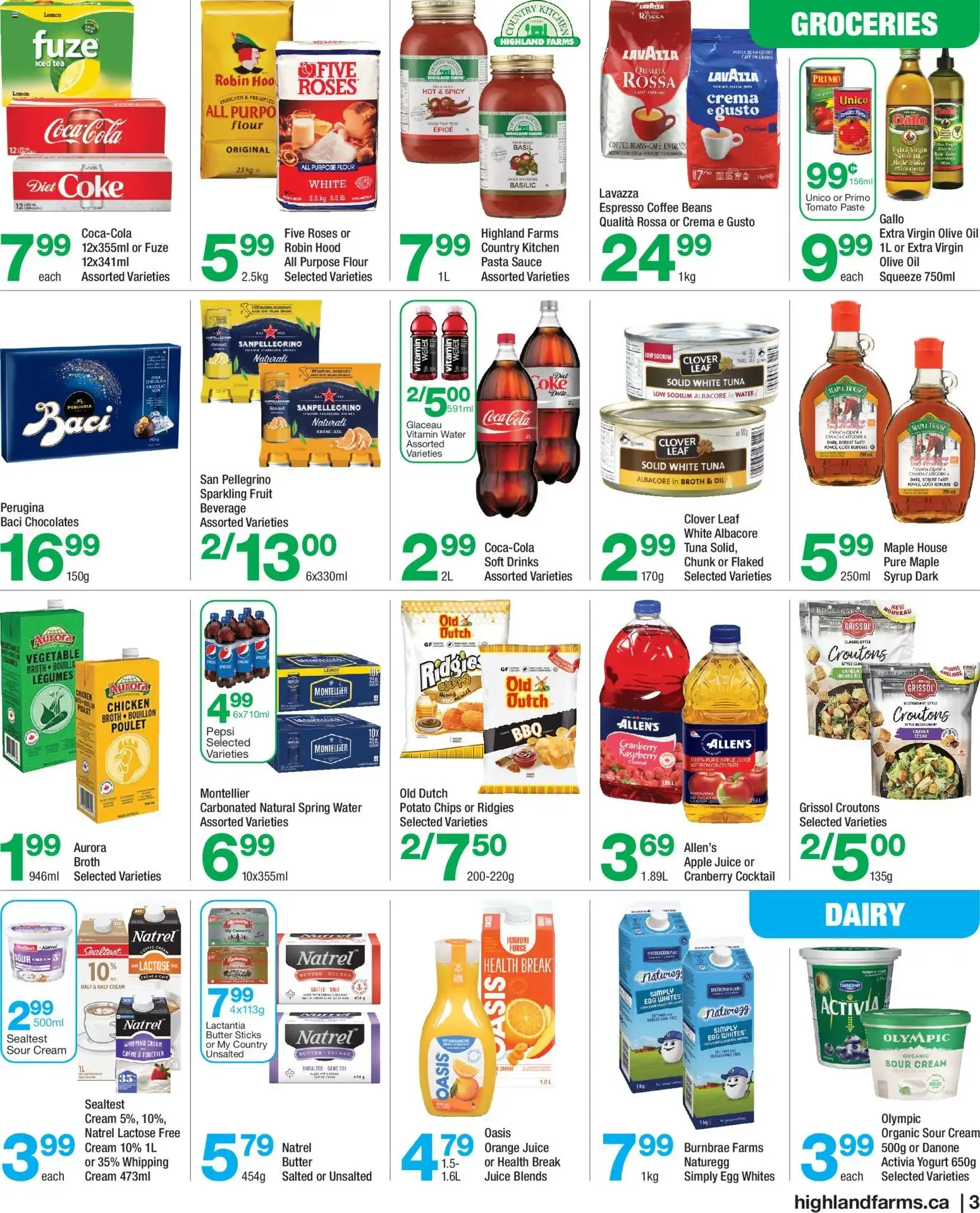 Highland Farms weekly flyer / circulaire from Oct 1, 2026 > weekly specials & deals from October 1 to October 14 2026 - flyer page 3