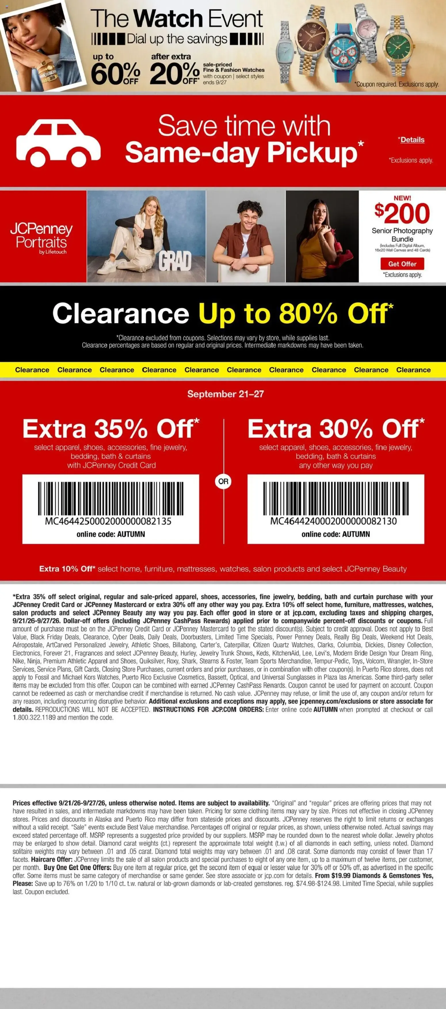 Weekly ad JCPenney Customer Appreciation Days from September 21 to September 27 2026 - Page 7