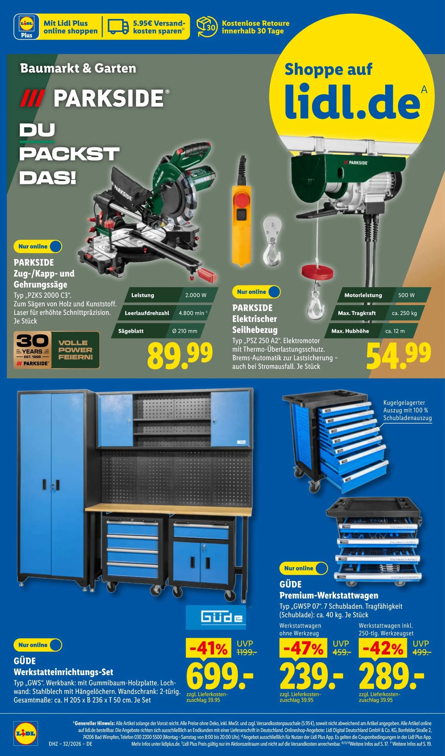 Lidl Prospekt – von Montag 03.08.2026 bis Samstag 08.08.2026 von 3. August bis 8. August 2026 - Prospekt seite 44