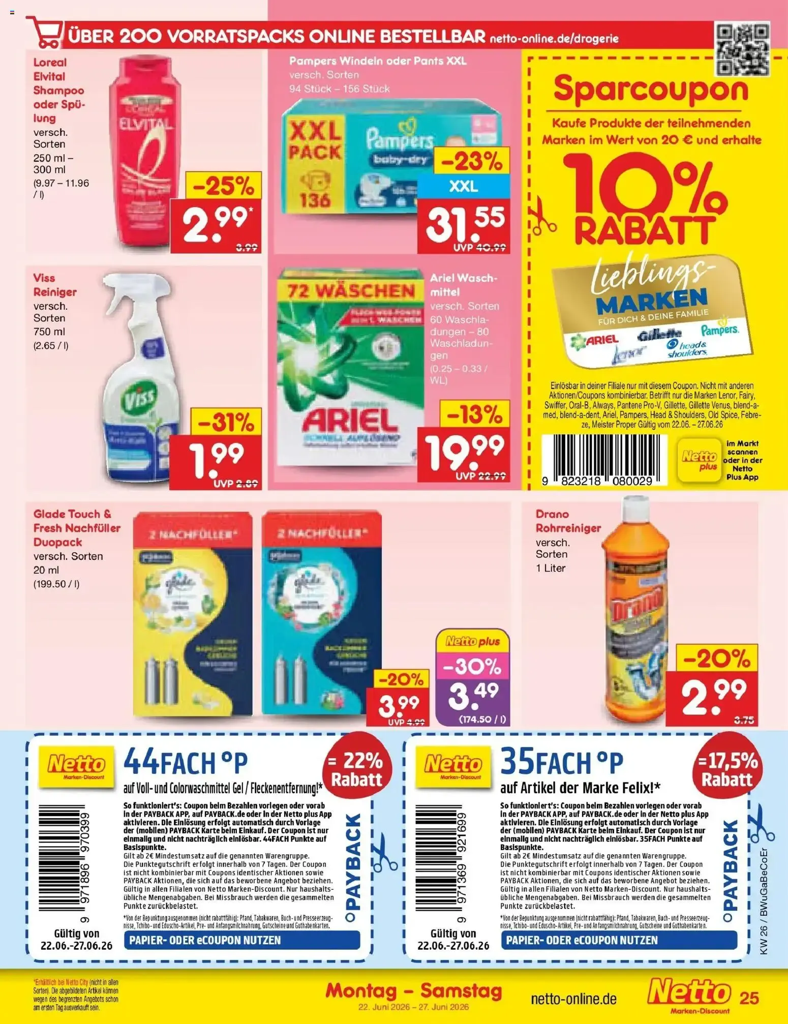 Netto Marken-Discount Prospekt Bitterfeld-Wolfen (ab 22.06.2026) » Angebote von 22. Juni bis 27. Juni 2026 - Prospekt seite 35