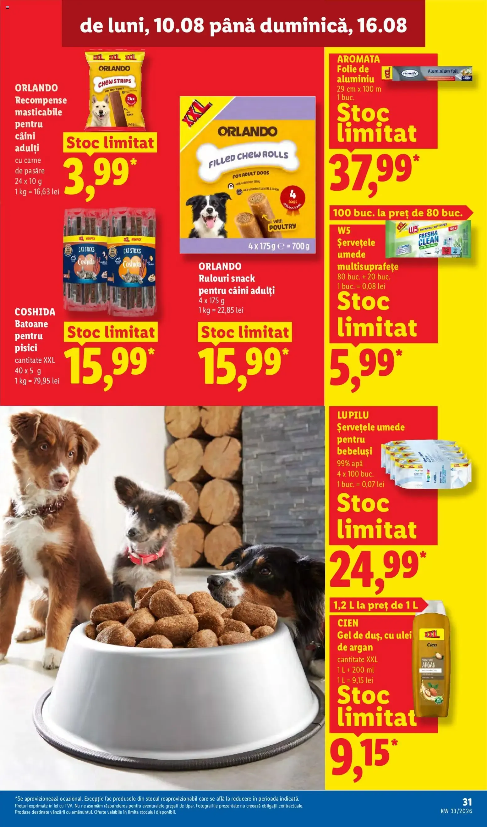 Catalog Catalog LIDL 10.08.2026 - Oferta și Revista online de la 10 august până la 16 august 2026 - Revista Pagina 31