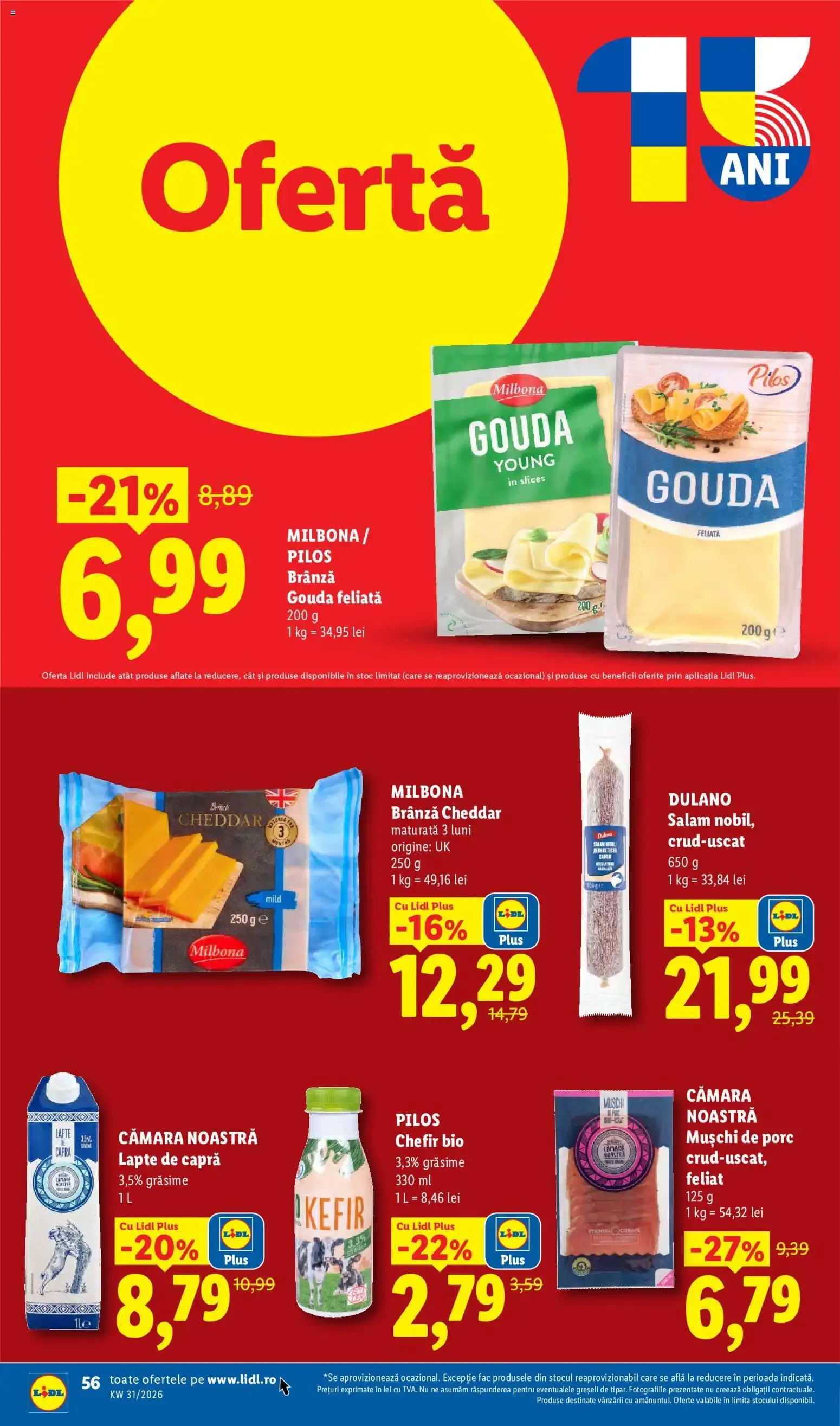 Catalog Catalog LIDL 27.07.2026 - Oferta și Revista online de la 27 iulie până la 2 august 2026 - Revista Pagina 56