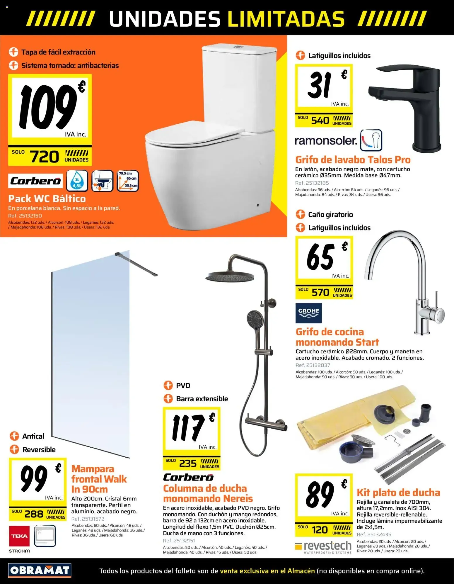 Catálogo de Obramat | Suelo porcelánico Álamo Roble 20x120cm 19 de junio al 6 de julio 2026 - Página 4