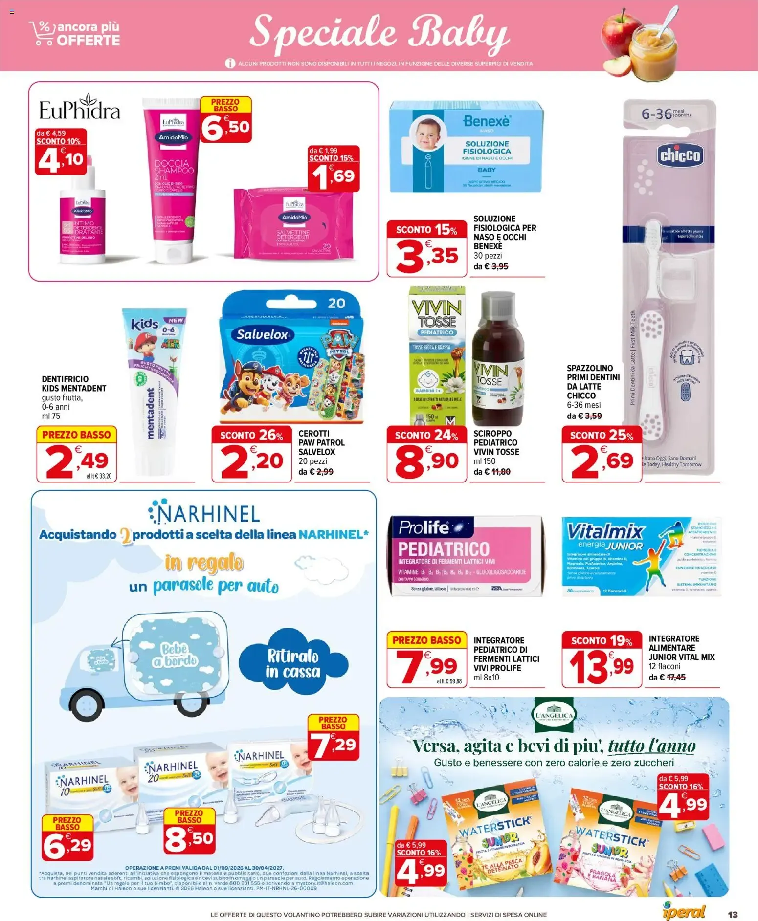 Nuovo Iperal volantino Ancora Più Offerte dal 03/09/2026 > offerte anteprima 🛍️ da 3 settembre a 15 settembre di 2026 - Pagina del volantino 13